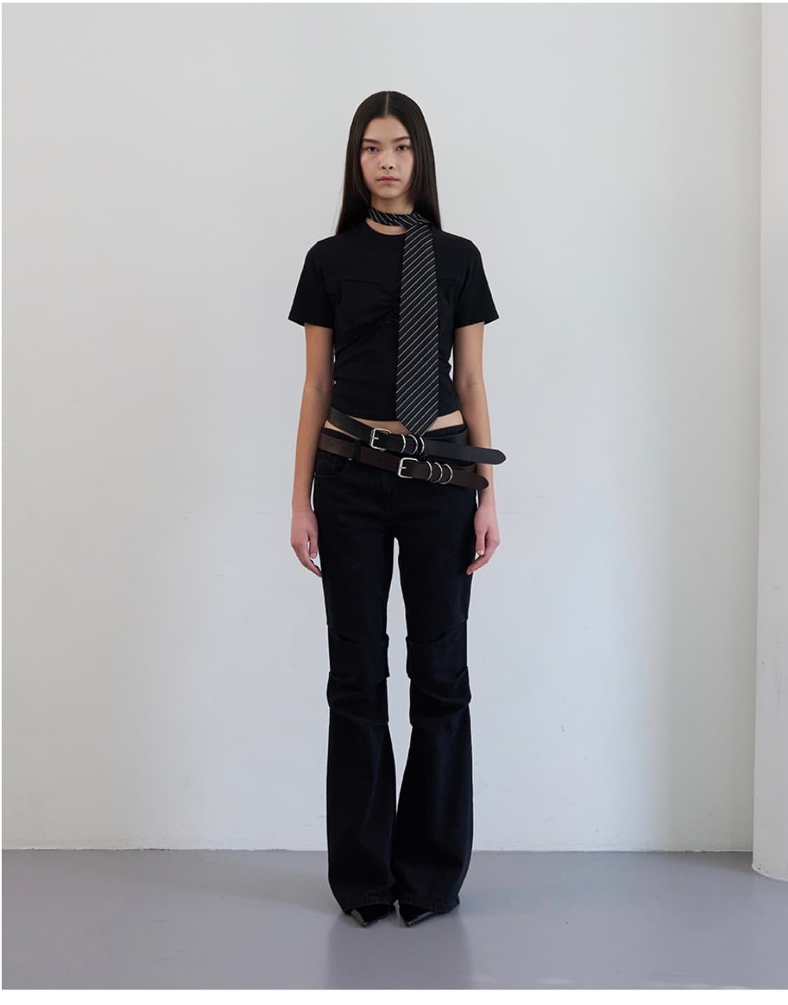 엘씨디씨 티엠 벨트 브라운 , 블랙 색상  상품이미지2