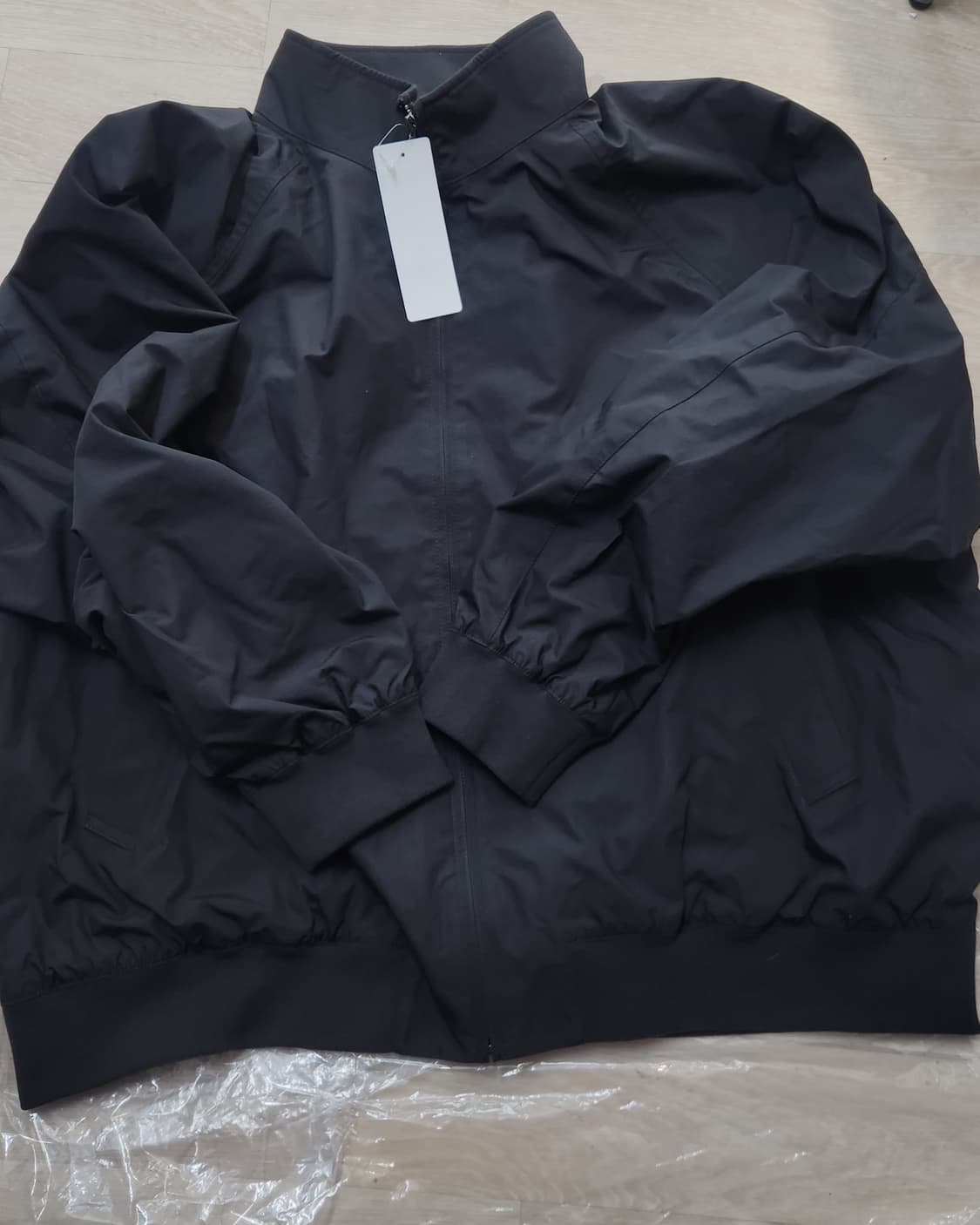 (새상품) 유니클로 해링턴자켓 블랙 4XL 상품이미지4