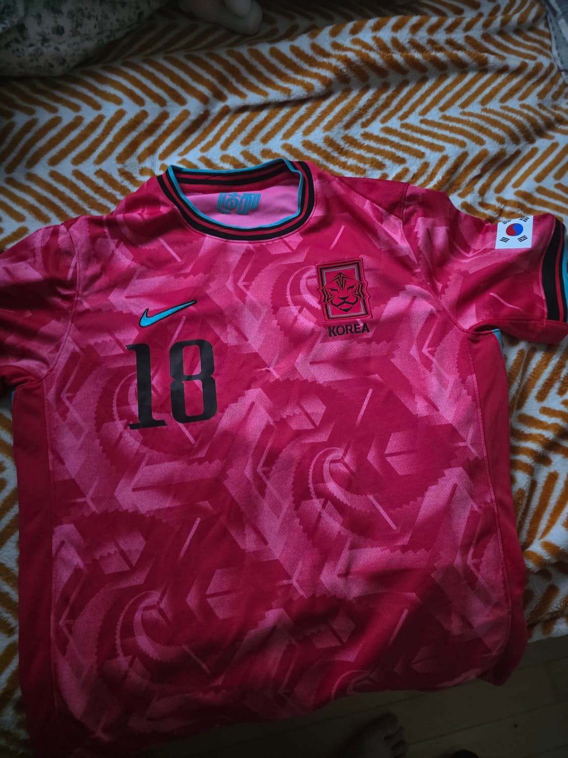 24-26 대한민국 축구 유니폼 이강인 등번호 마킹 상품이미지1