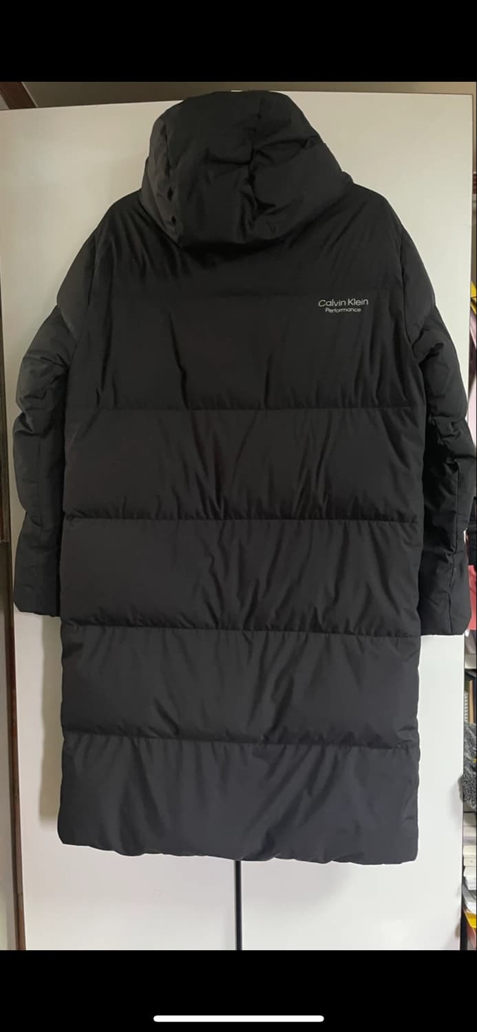 캘빈클라인 퍼포먼스 덕다운 롱패딩 남녀공용 상품이미지2