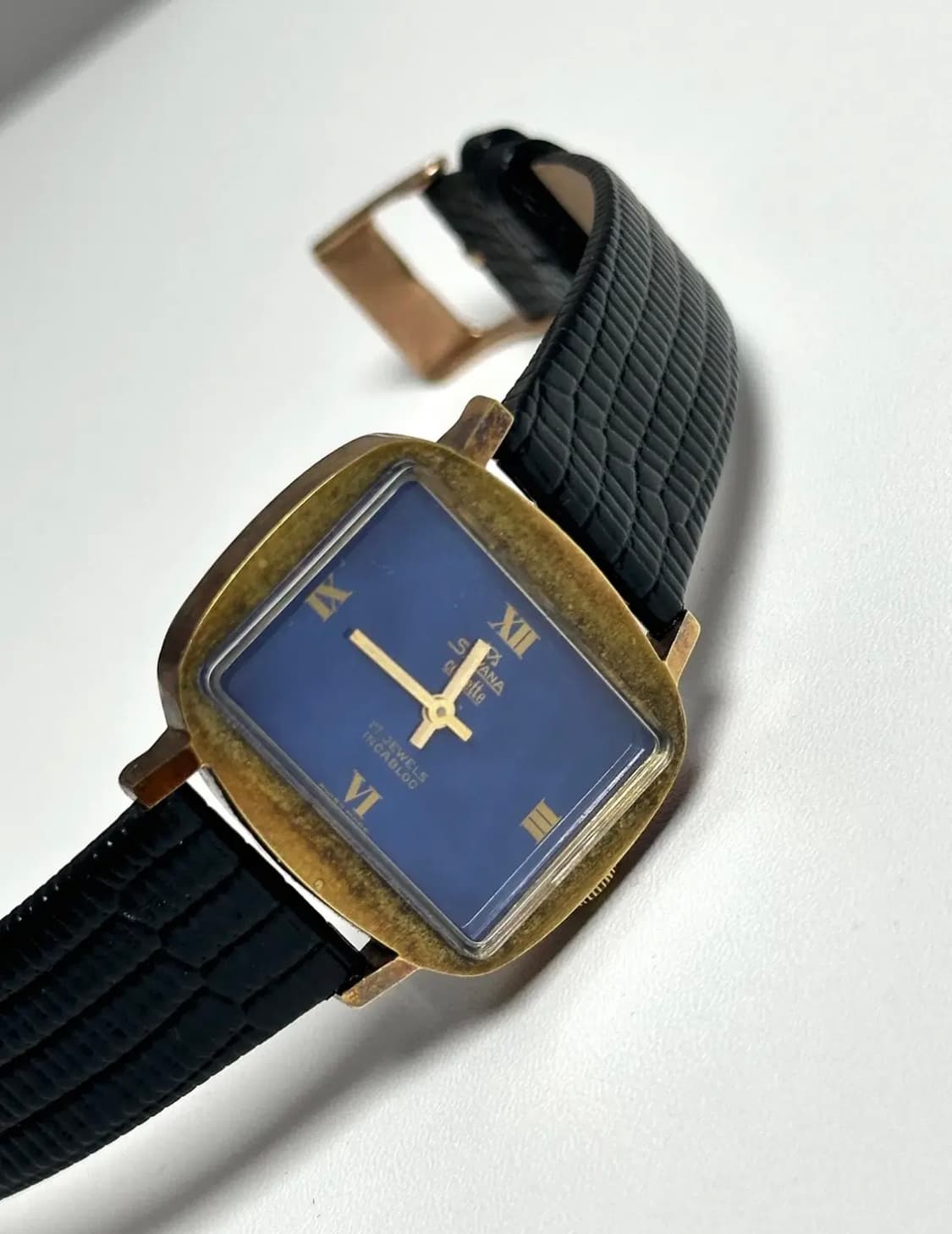 실바나 코르베트 빈티지 스퀘어 워치 청판 빈티지 상품이미지1