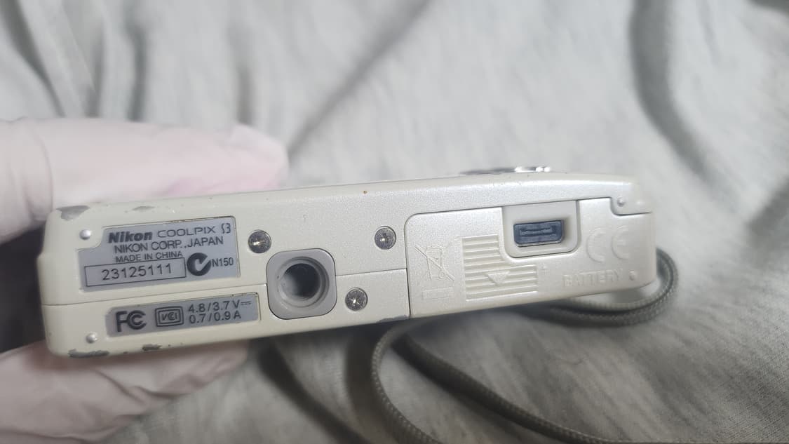 니콘 쿨픽스 s3 nikon coolpix s3 빈티지디카 상품이미지5