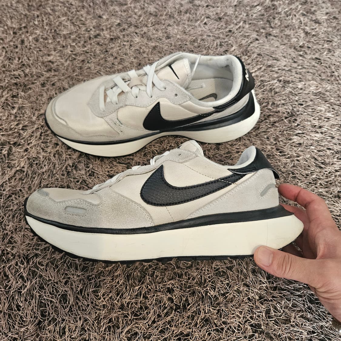 나이키(Nike) 피닉스 와플 서밋 샌드리프트 블랙 스니커즈 상품이미지2