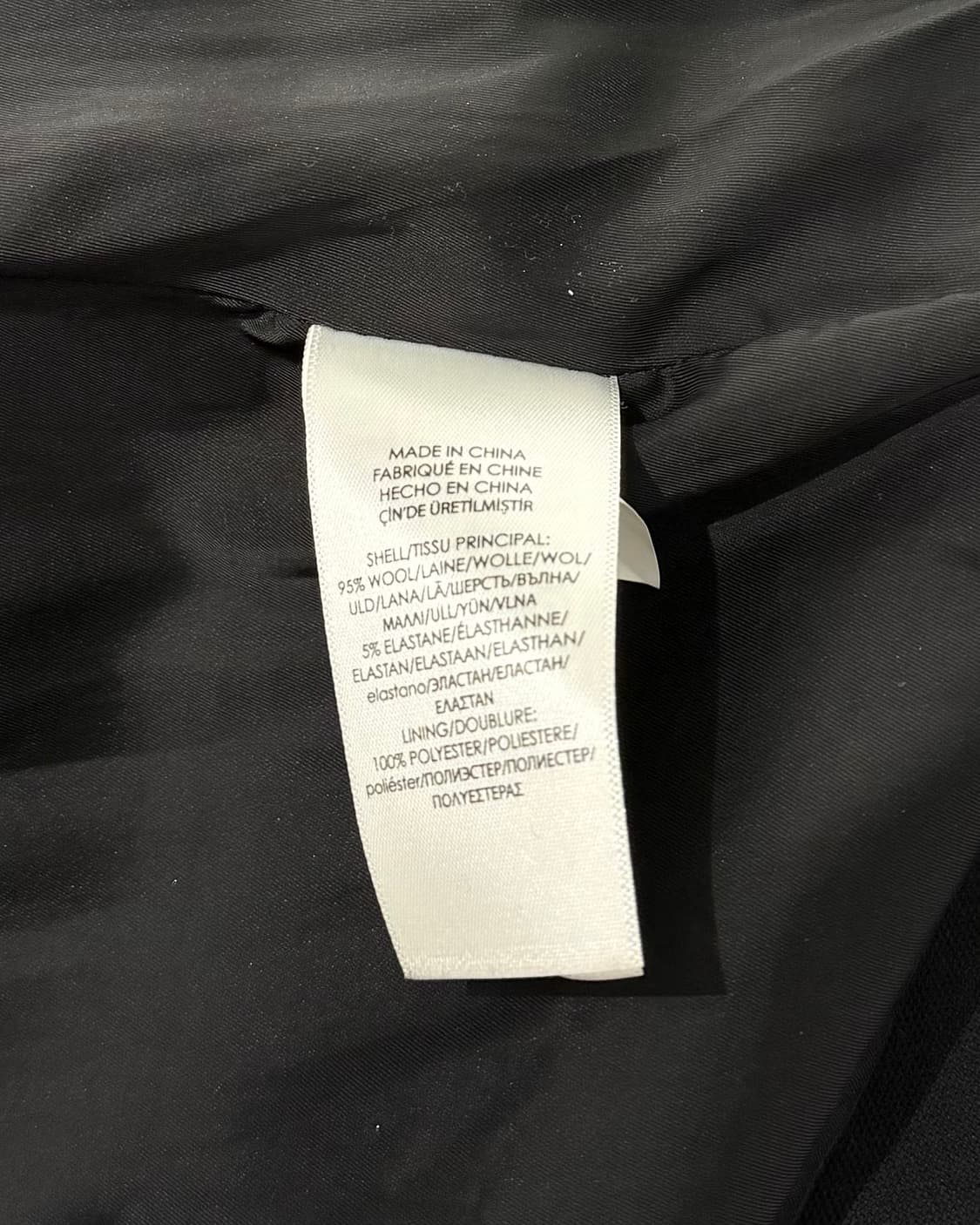 폴로 랄프로렌 블랙 더블 브레스티드 자켓 상품이미지8