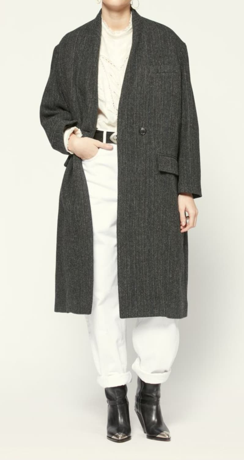 이자벨마랑 henlo 헤링본코트 상품이미지1