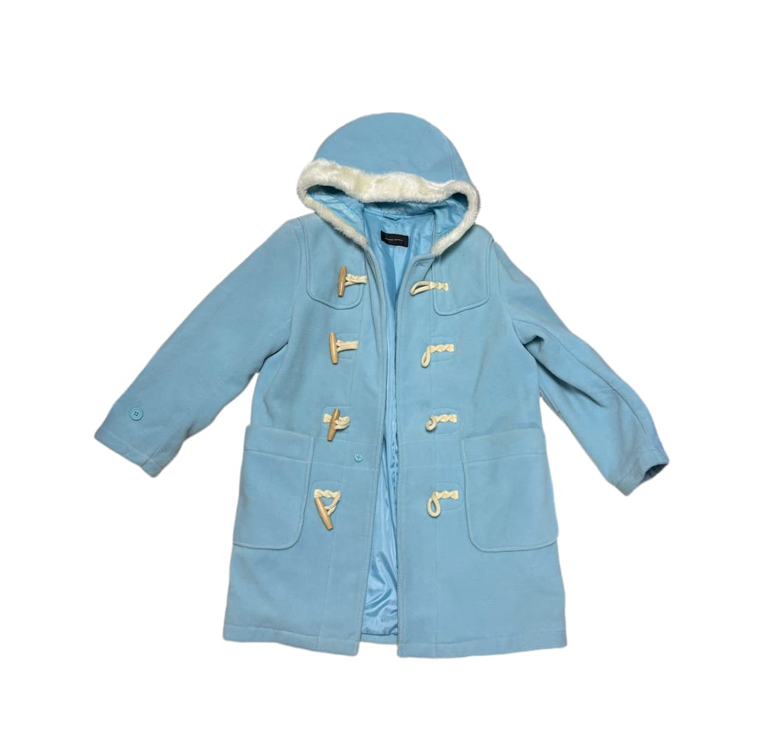 빈티지 하늘색 떡볶이 코트 상품이미지1