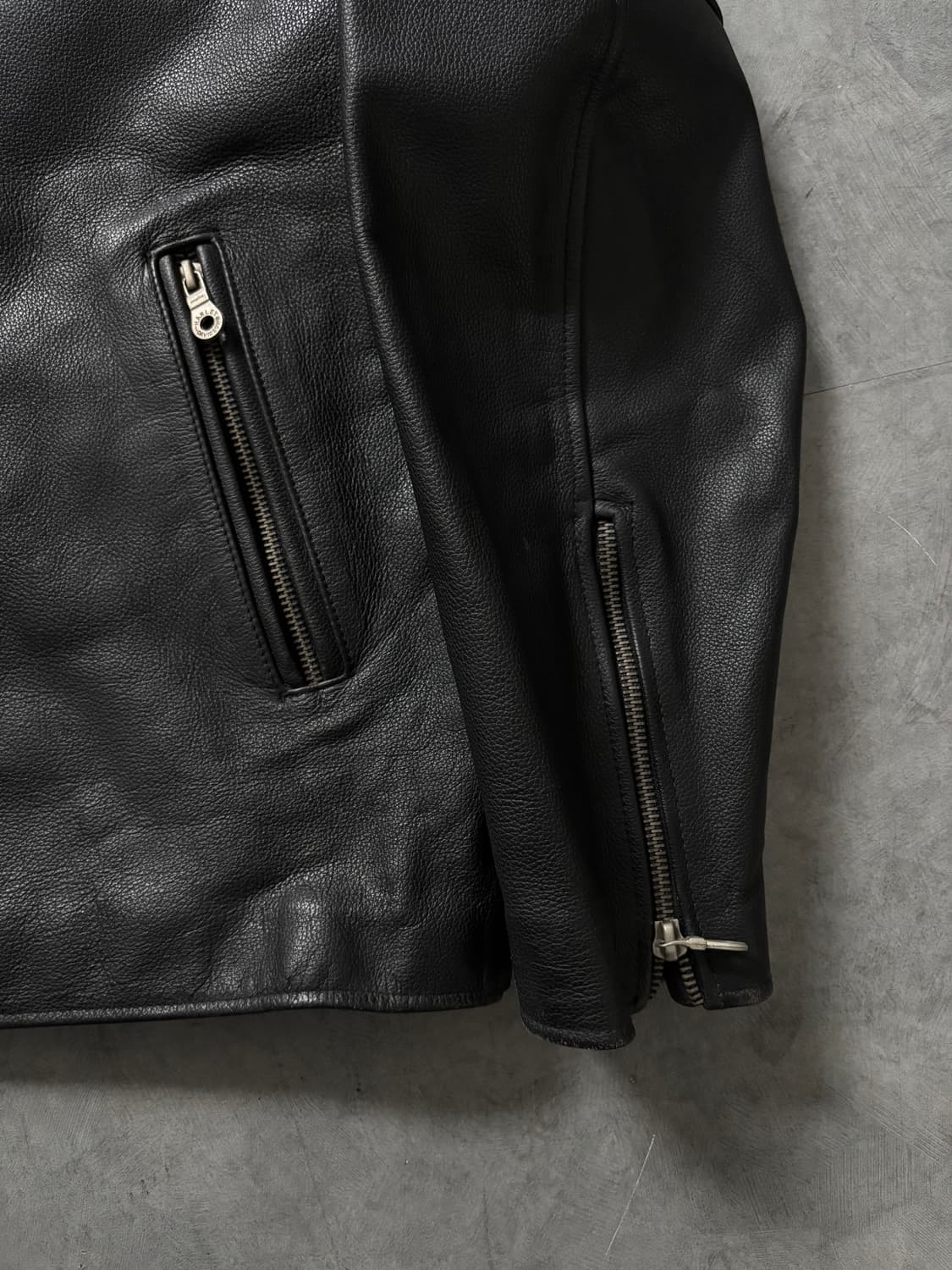 Harley Davidson 할리데이비슨 싱글 카페레이서 레더 자켓  상품이미지3