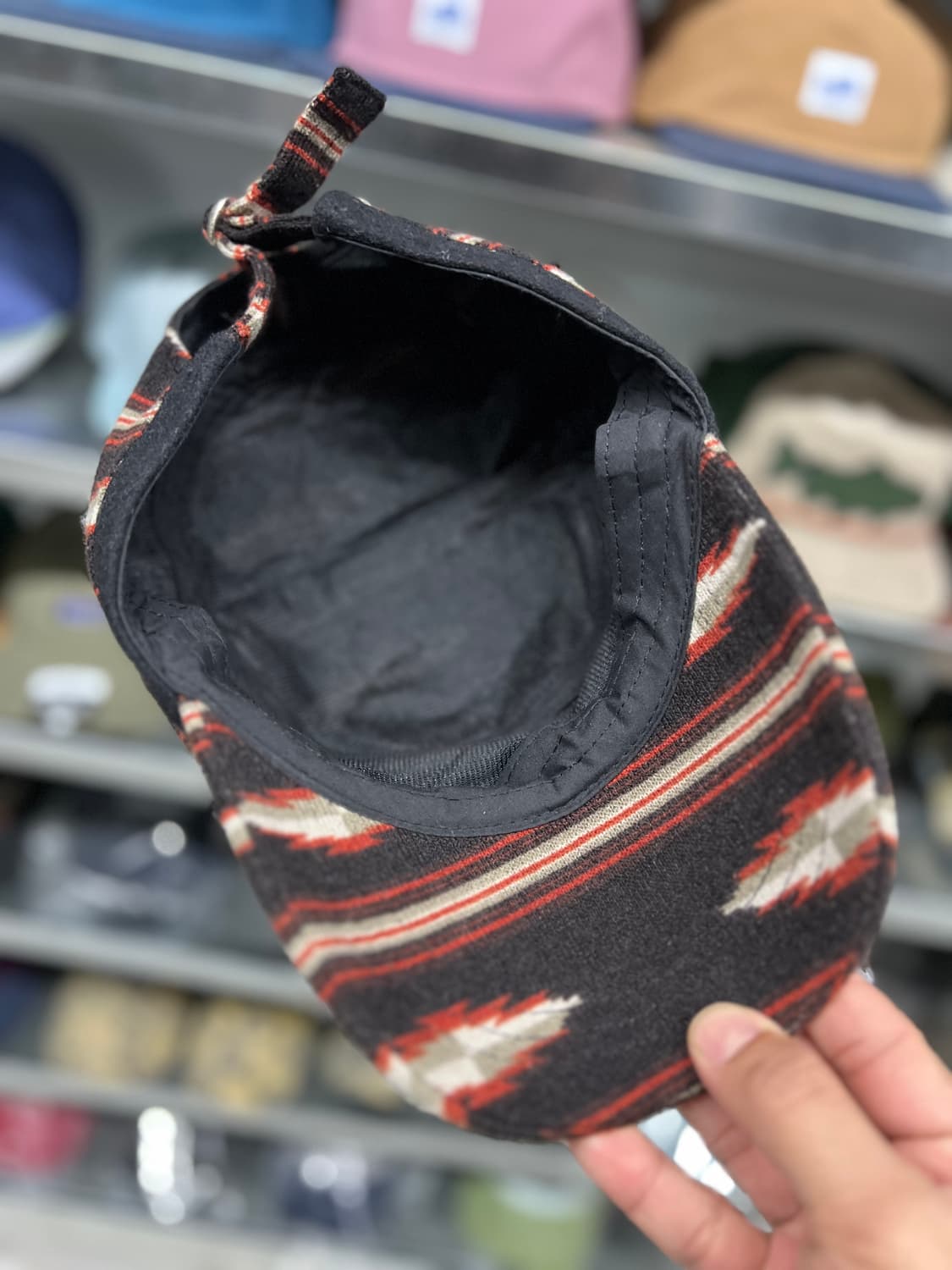 자가드 빈티지캡 상품이미지5