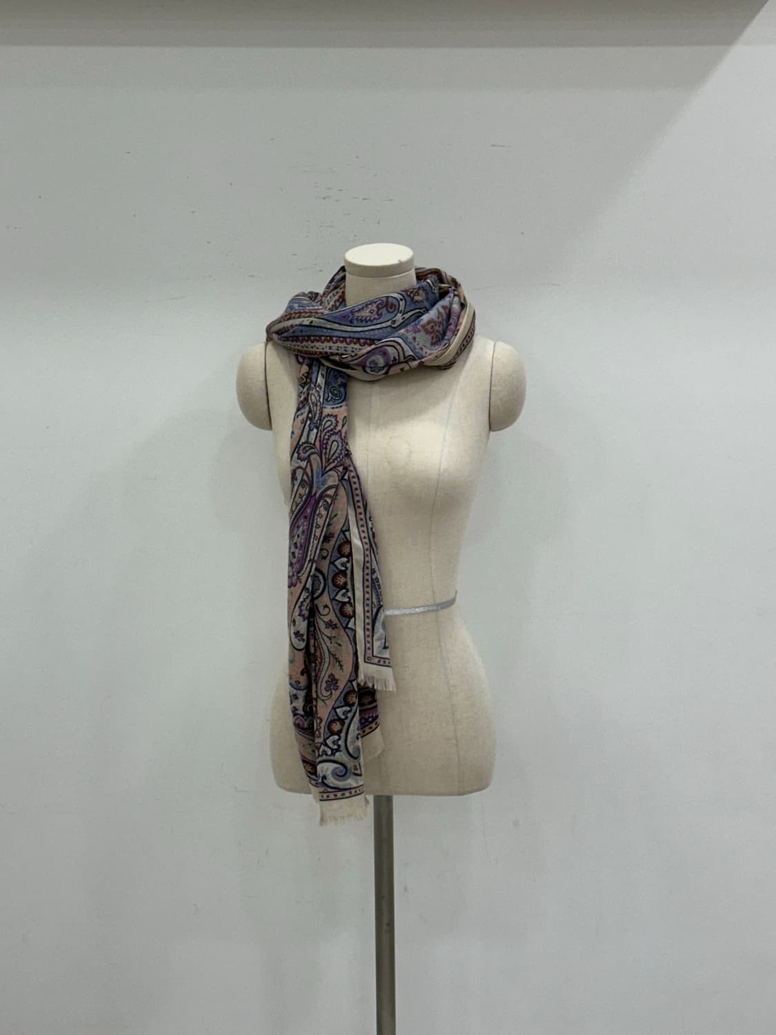 에트로 울 실크 숄 머플러 상품이미지4