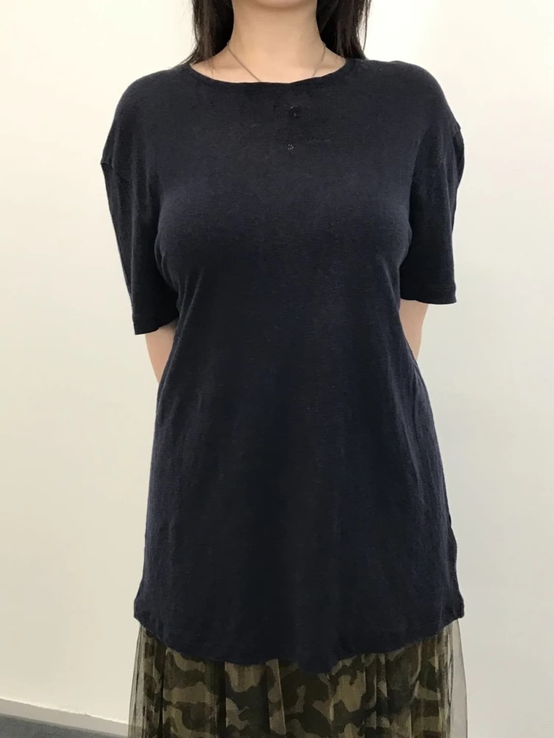 COS Linen Minimal T-Shirt 상품이미지2