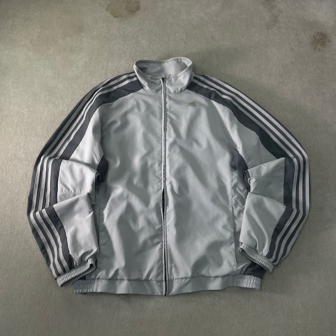 105 아디다스 올드스쿨 배색 바람막이 자켓  상품이미지1