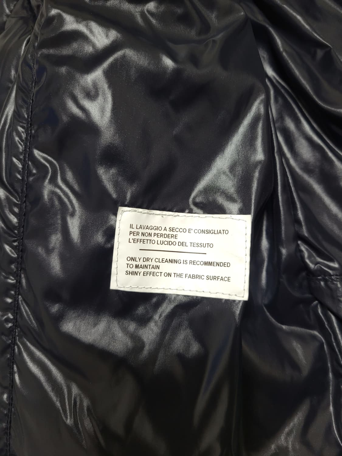 ASPESI 아스페시  덕다운 퀼팅 라이더 자켓 XS 상품이미지5