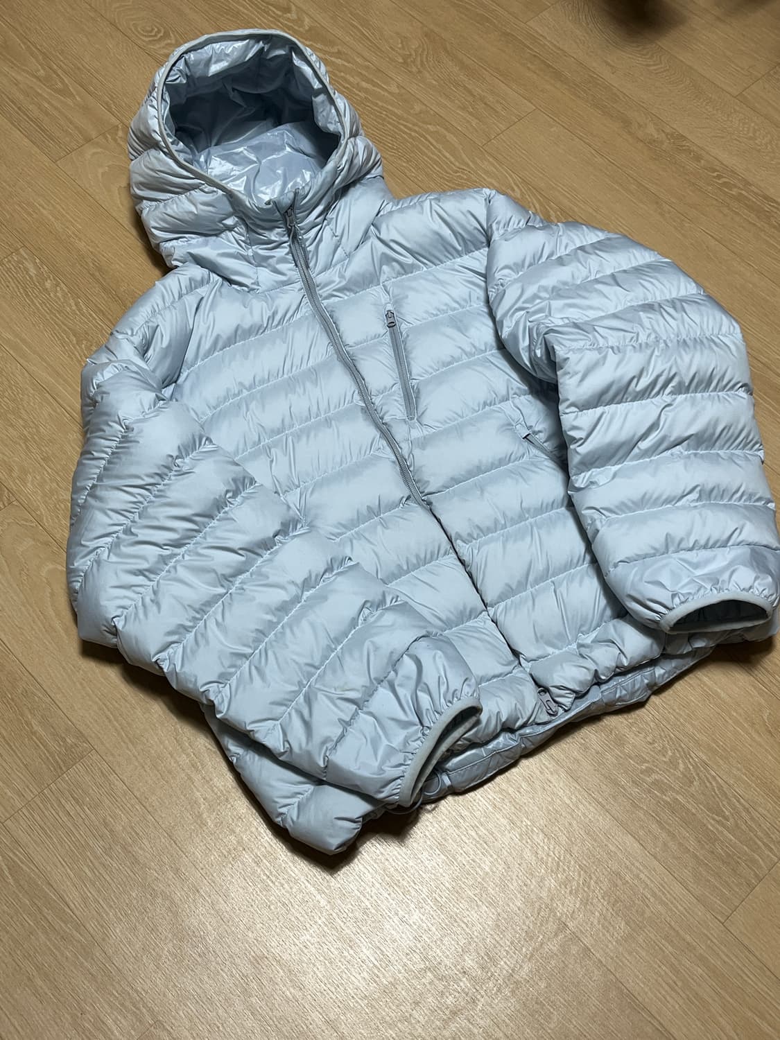 (택포)무탠다드 시티레저 경량패딩 클라우디 블루 2xl 상품이미지1