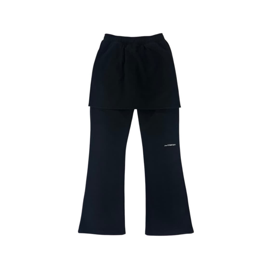 구함) 지초이 24-006 fleece 플리스 레이어드 팬츠 상품이미지1