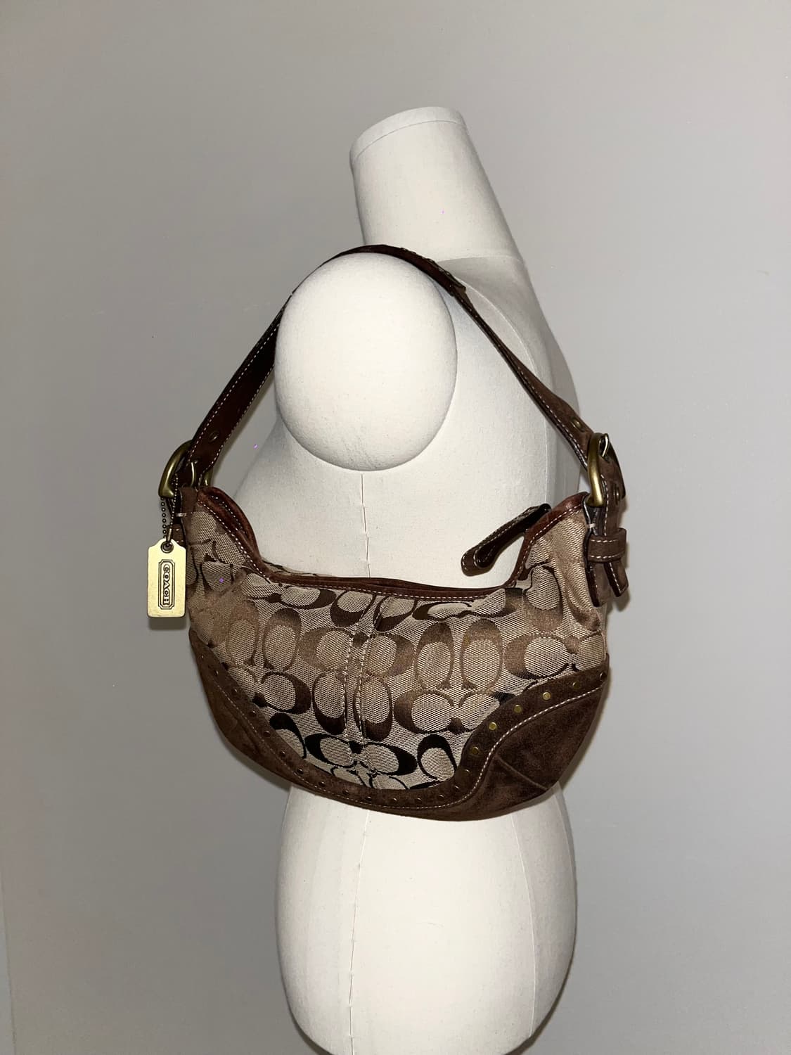 📦90s Coach Y2K vintage shoulder bag 상품이미지2