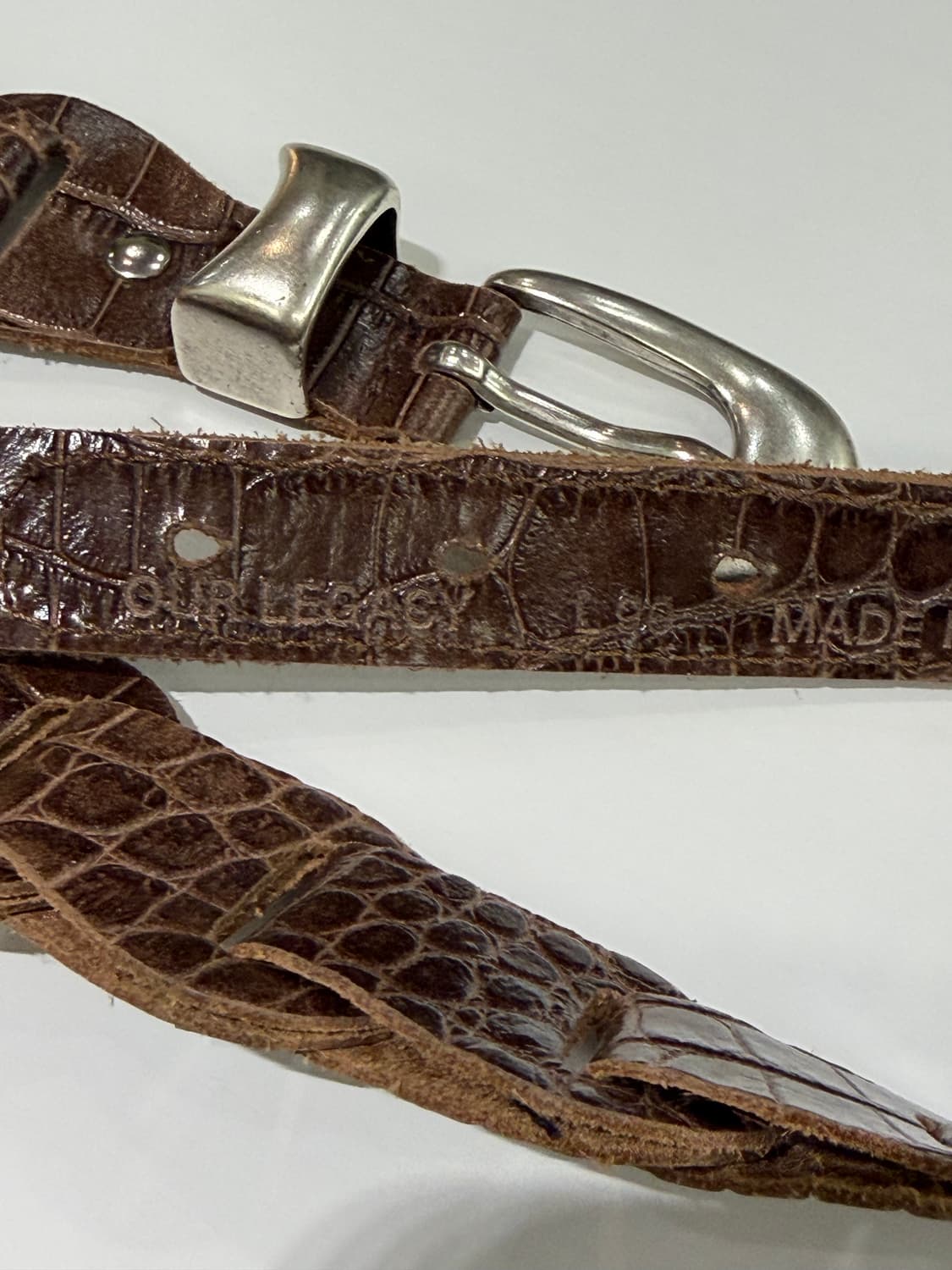 90) 아워레가시 크로커 벨트 상품이미지4