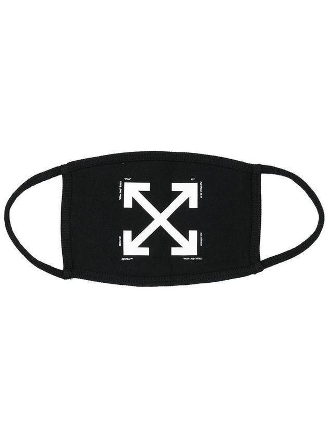 오프화이트 애로우 마스크 블랙 상품이미지1
