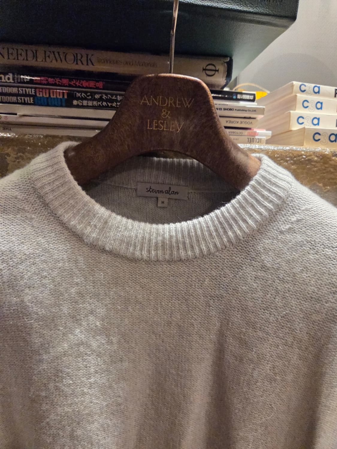 스티브 알랜 램스울니트 상품이미지7