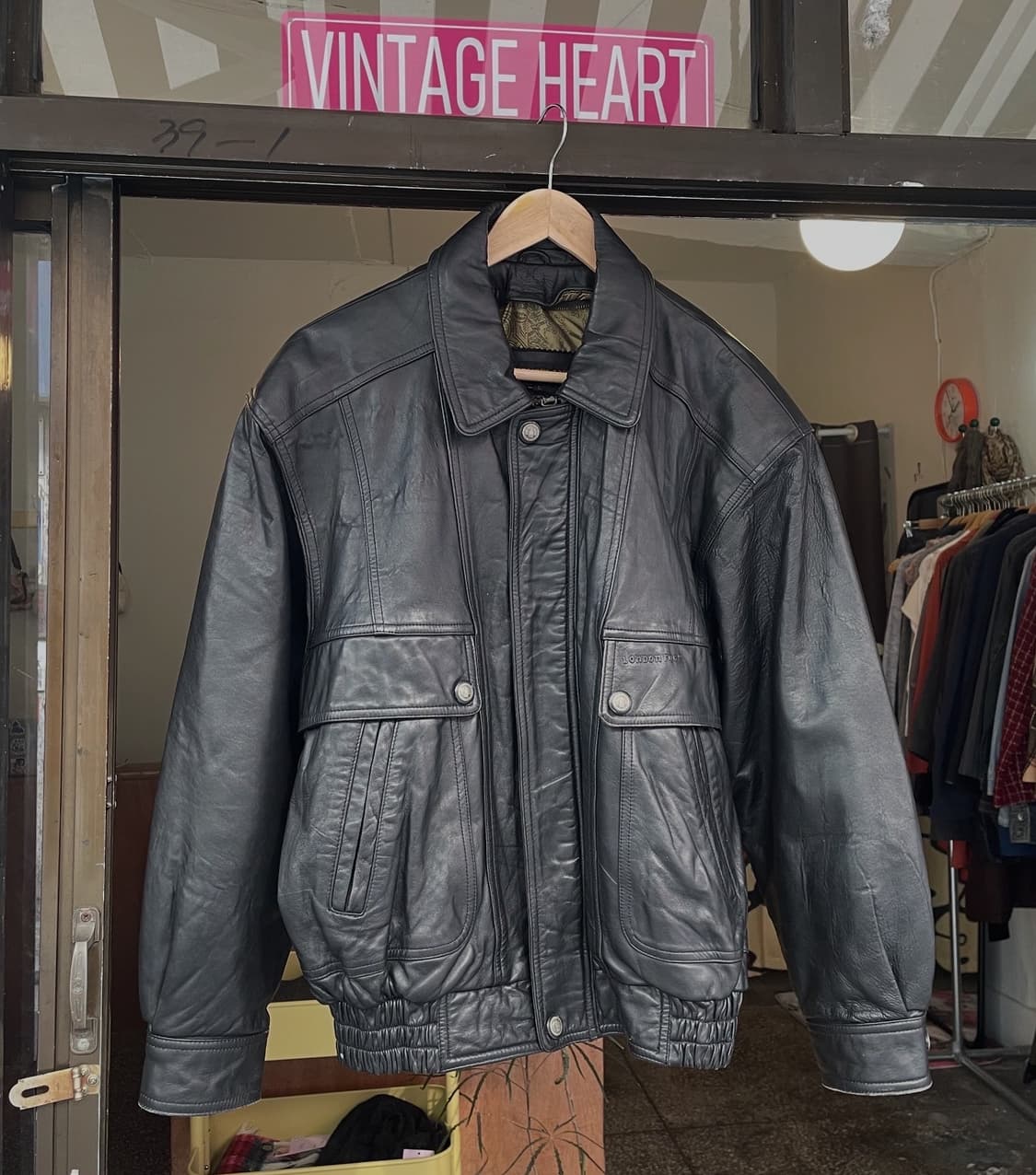 런던포그 양가죽 봄버자켓 [무배] 상품이미지4