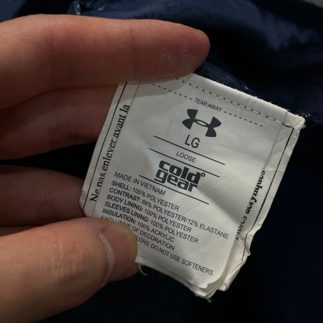 100 언더아머 콜드기어 반집업 상품이미지4