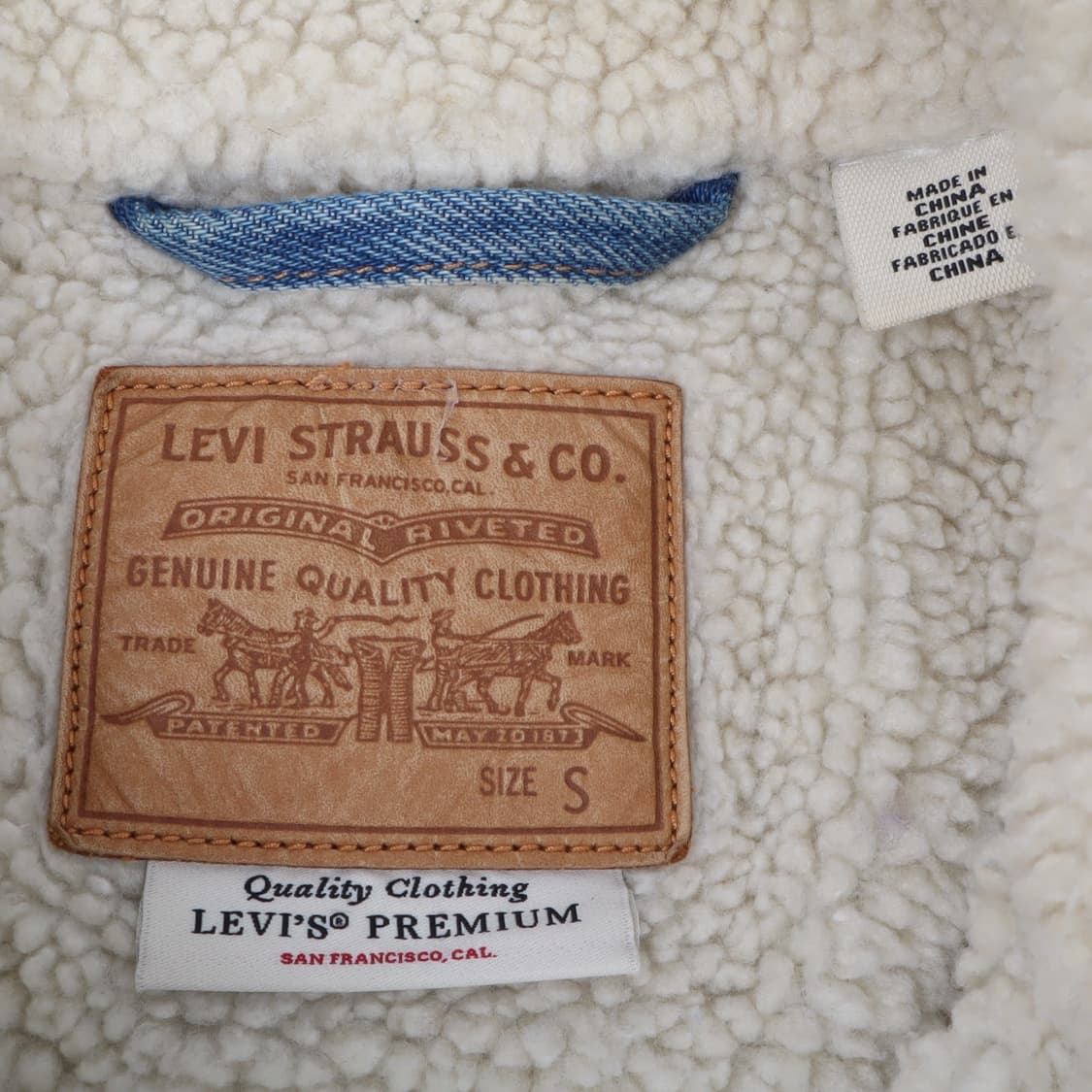 리바이스 프리미엄 쉐르파 트러커 자켓 상품이미지8