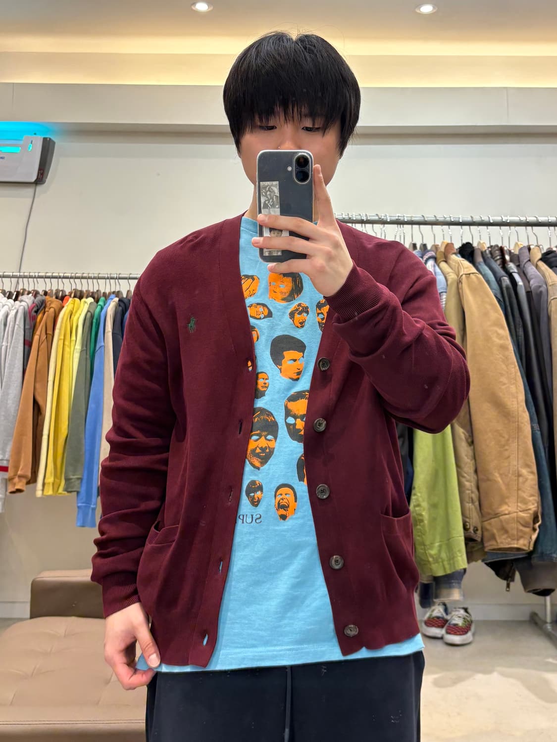 폴로 랄프로렌 피마코튼 가디건 상품이미지9