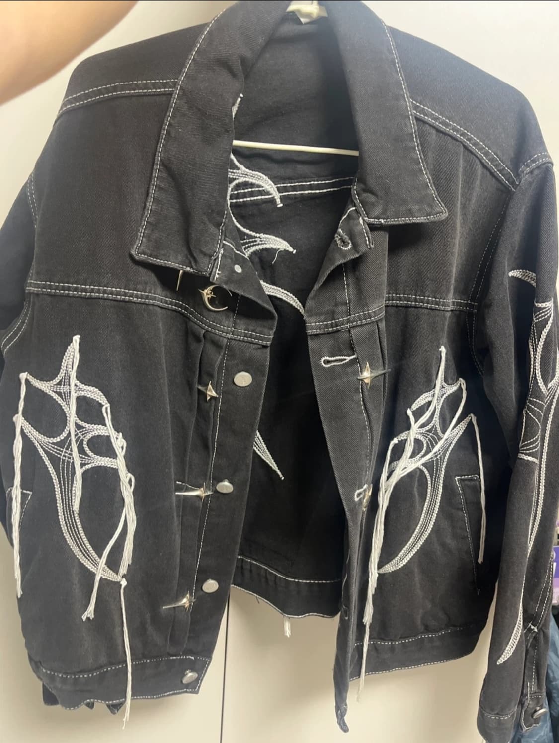 떠그클럽 트라이벌 데님 자켓 상품이미지2