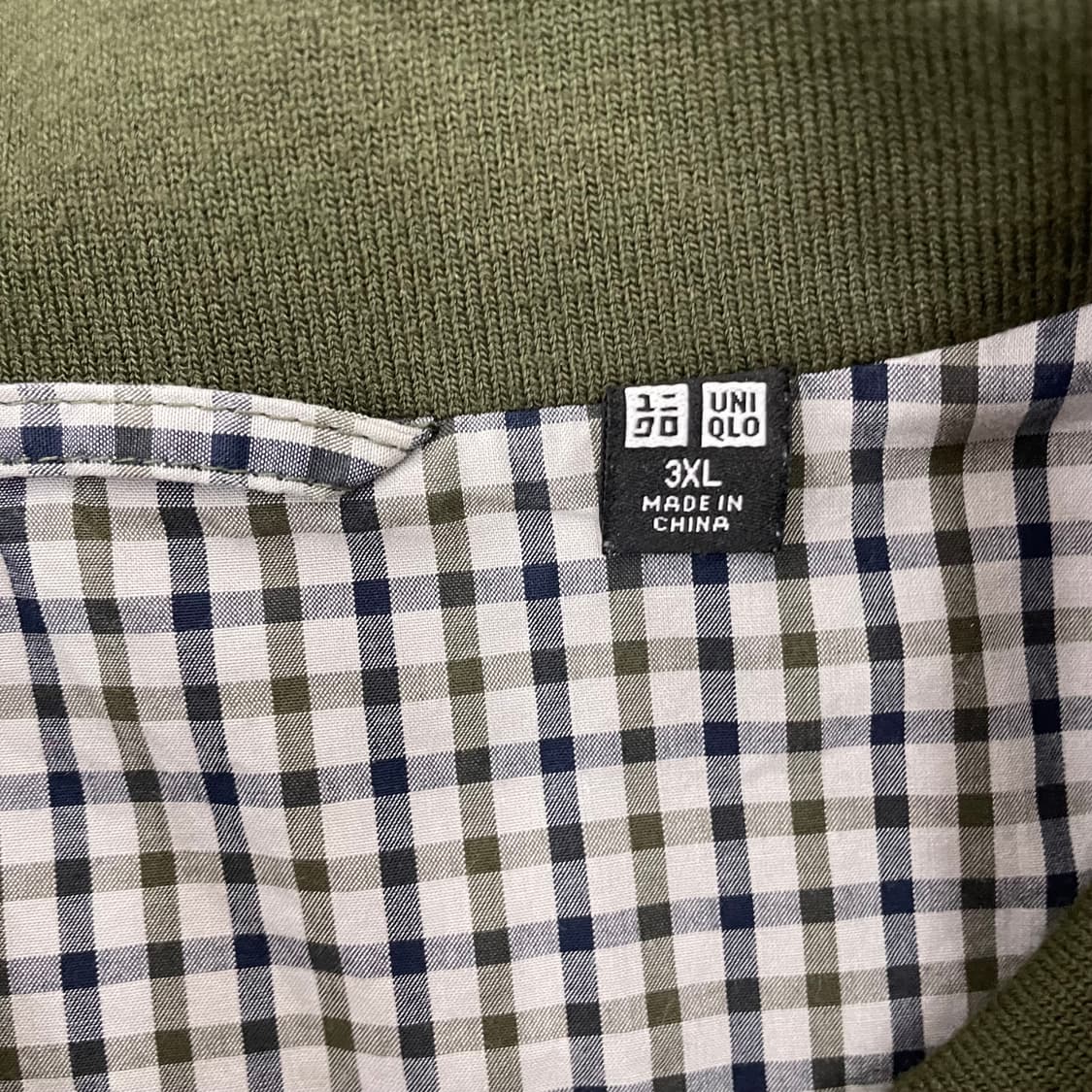 유니클로 올리브 해링턴 자켓  상품이미지2