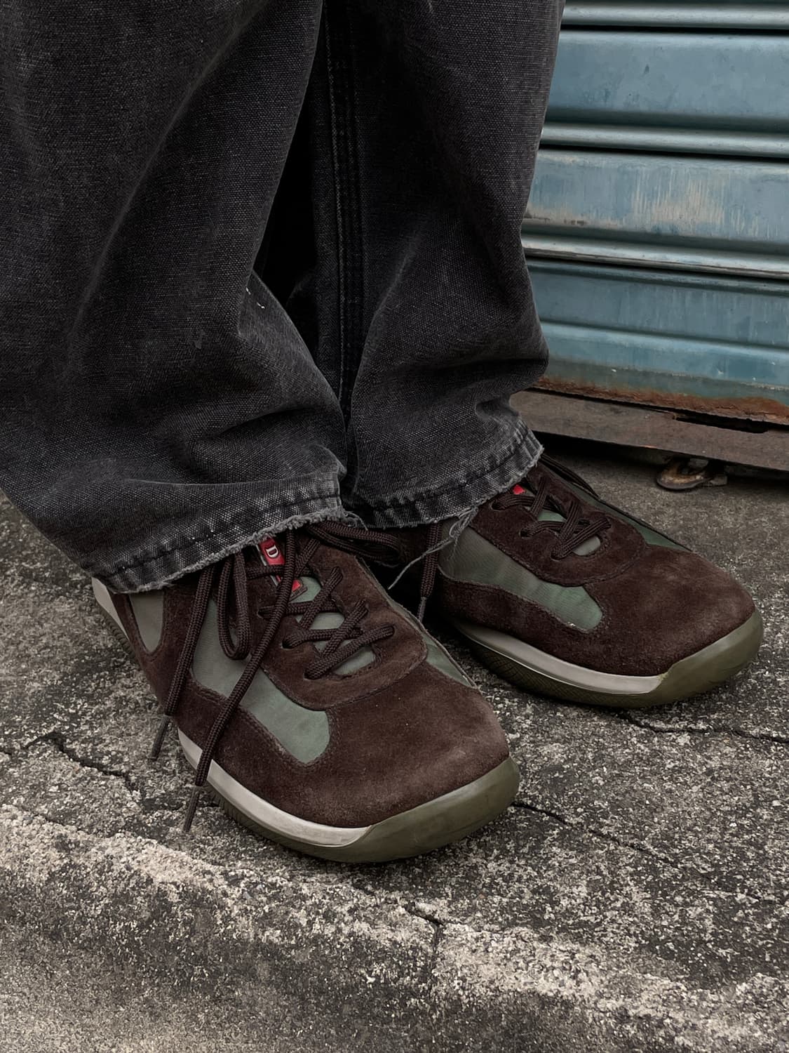 00s Prada Sports America’s Cup Brown  상품이미지3