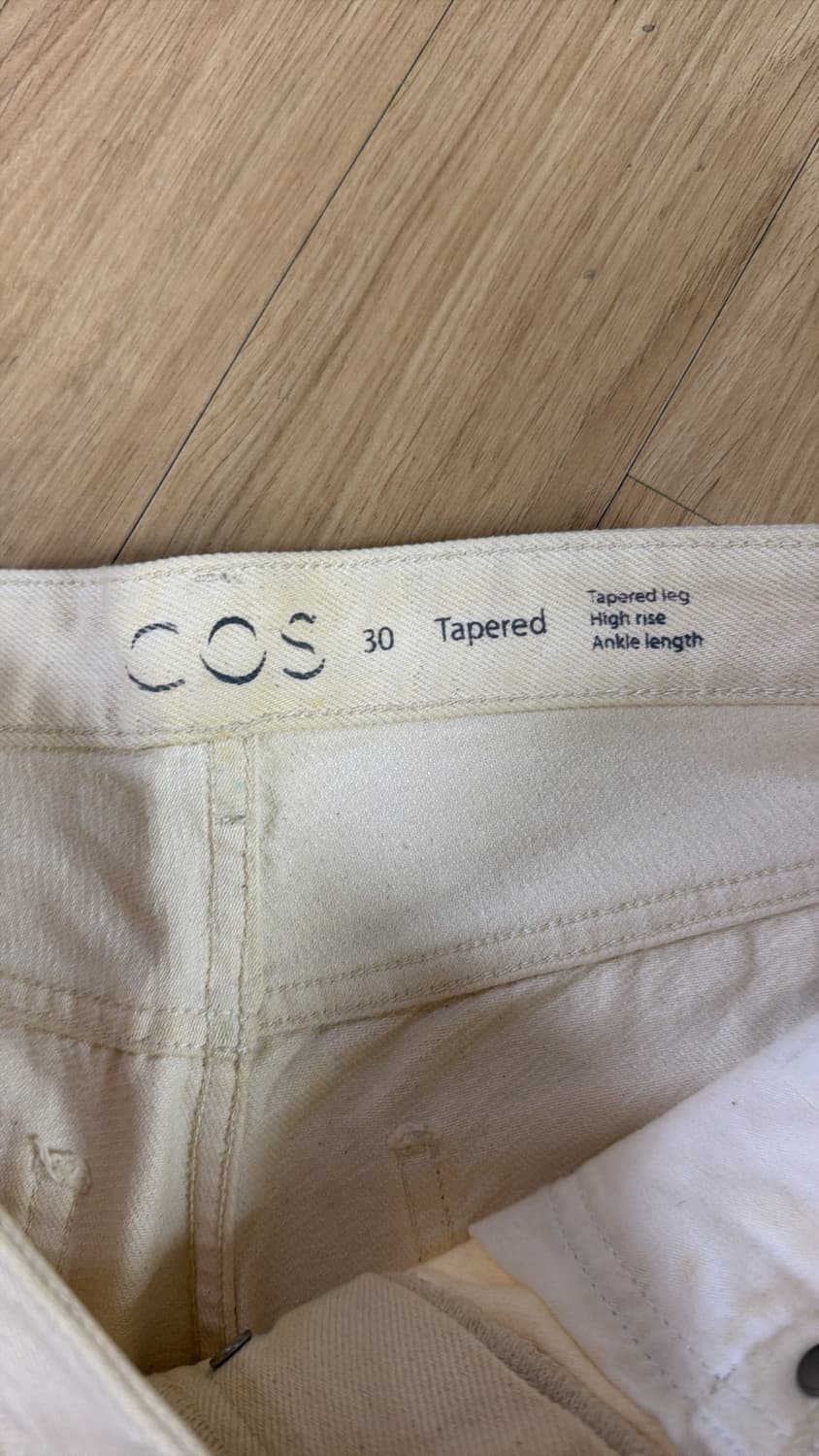 Cos 테이퍼드 데님 30 상품이미지3