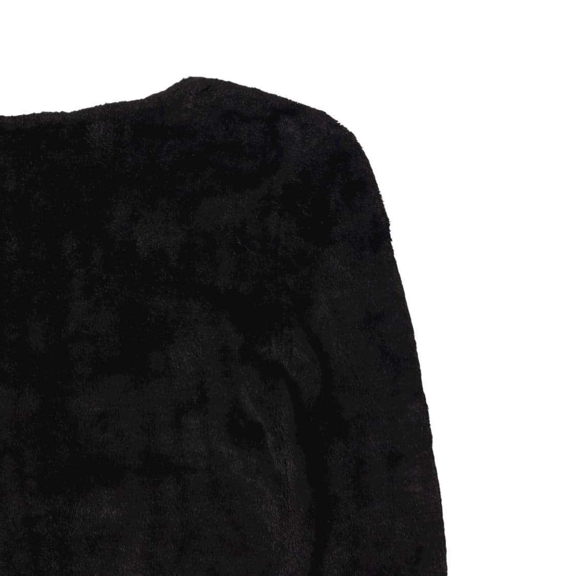 디젤 벨벳 실버로고 크롭 벨벳 니트 상품이미지6