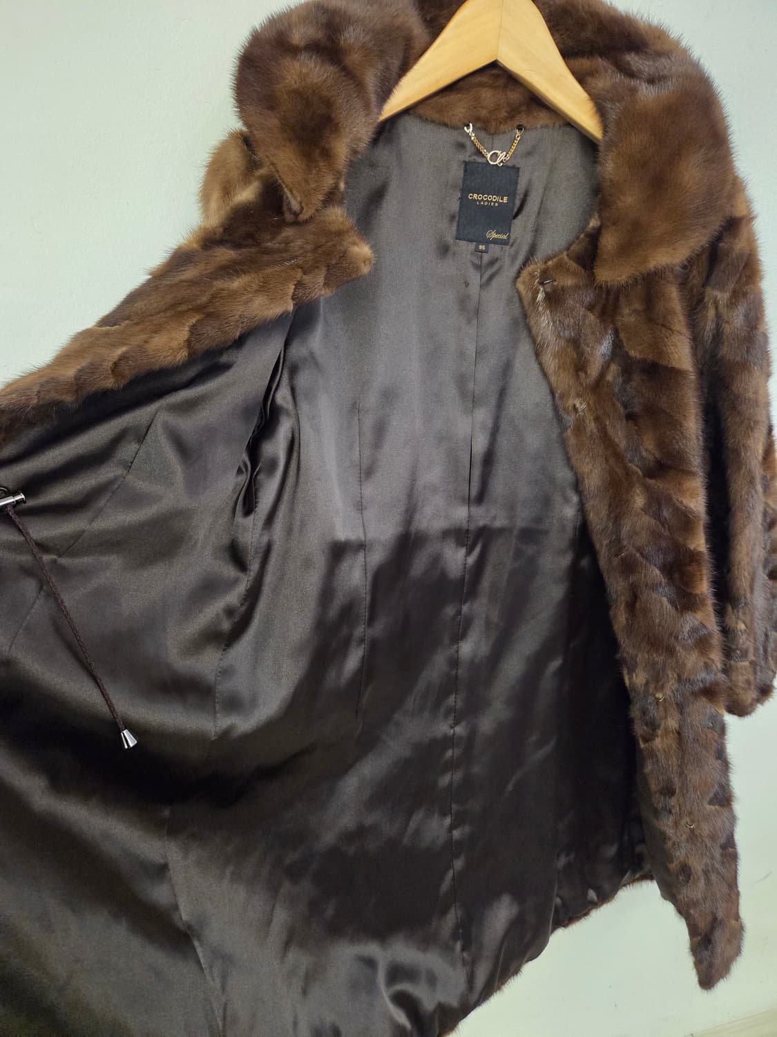 크로커다일 레이디 밍크 코트 상품이미지8
