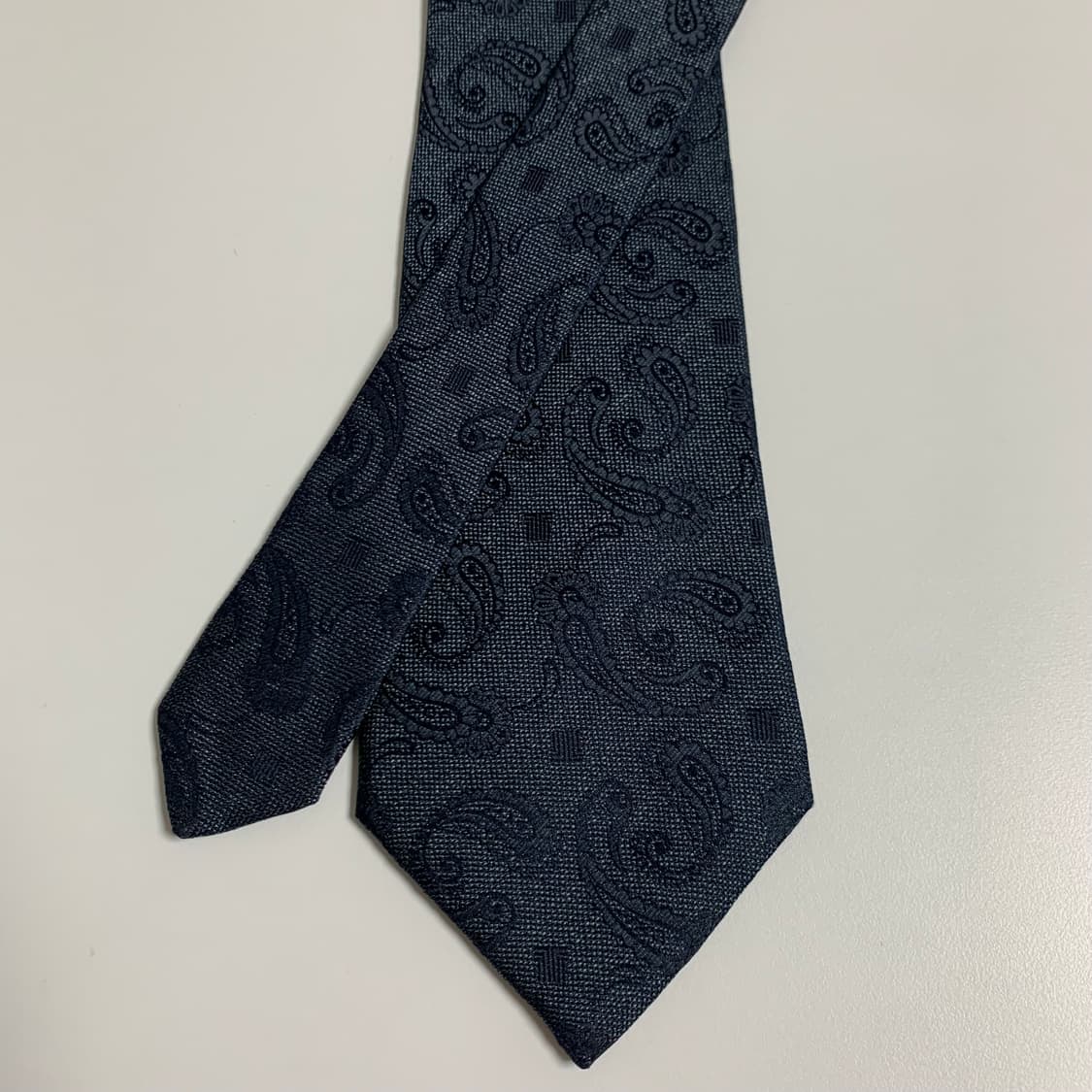 랑방(LANVIN) 페이즐리 클래식넥타이 명품 결혼식코디 A+ 등급 상품이미지4