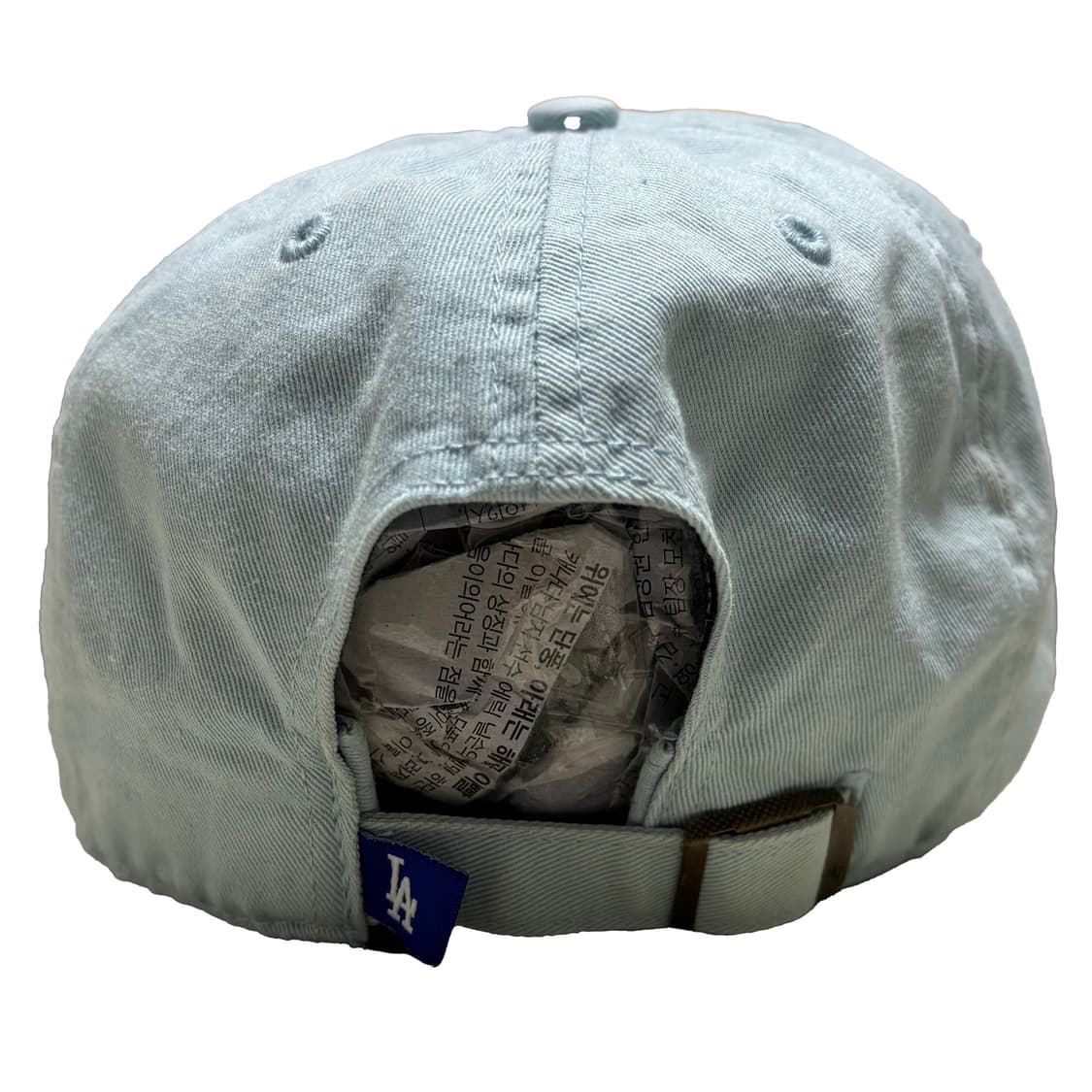 [47브랜드] LA 다저스 클린업 라이트 블루 볼캡 상품이미지5