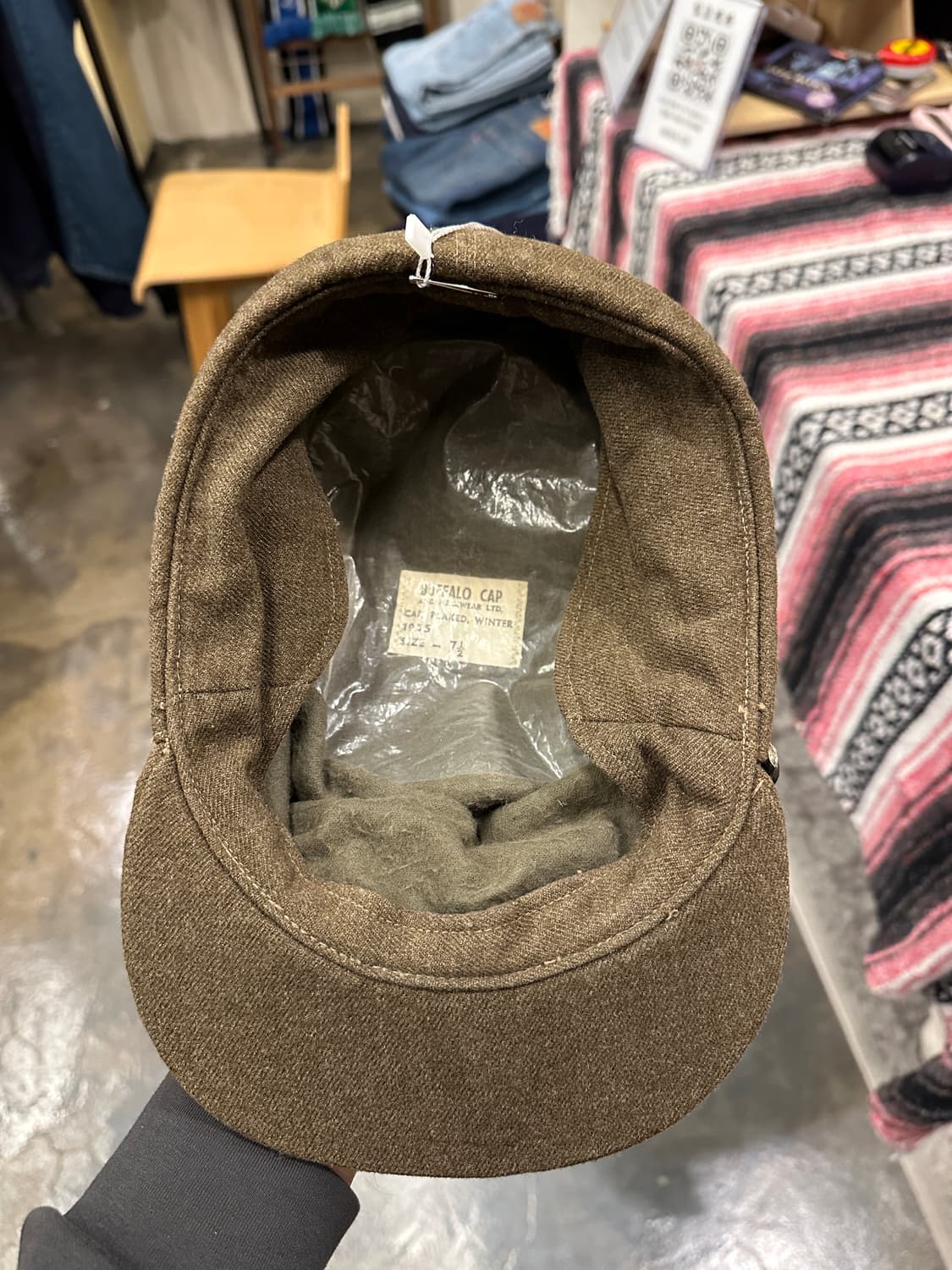 50s CANADA MILITARY 밀리터리 버팔로 캡 상품이미지6