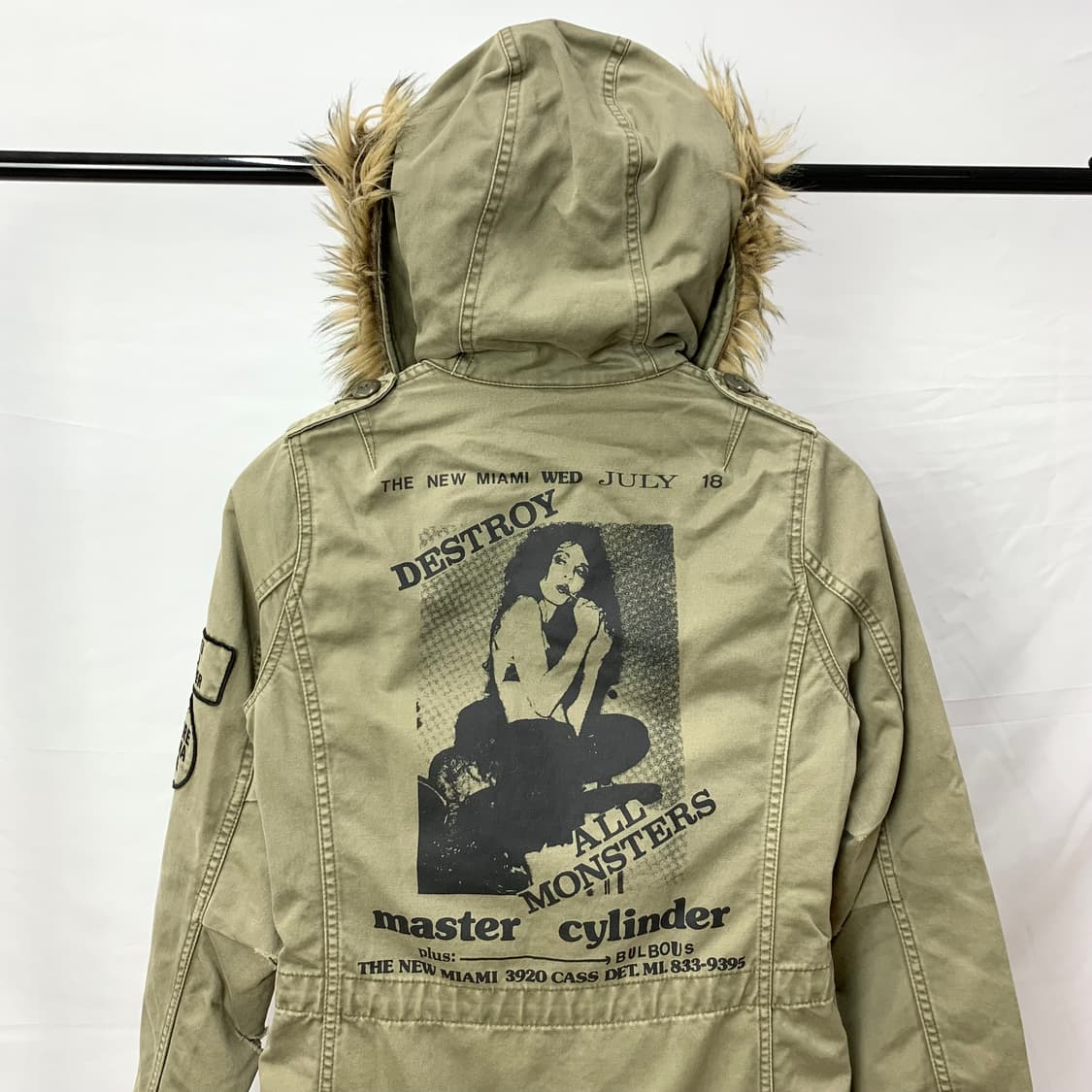 히스테릭 글래머 피쉬테일 파카 상품이미지5