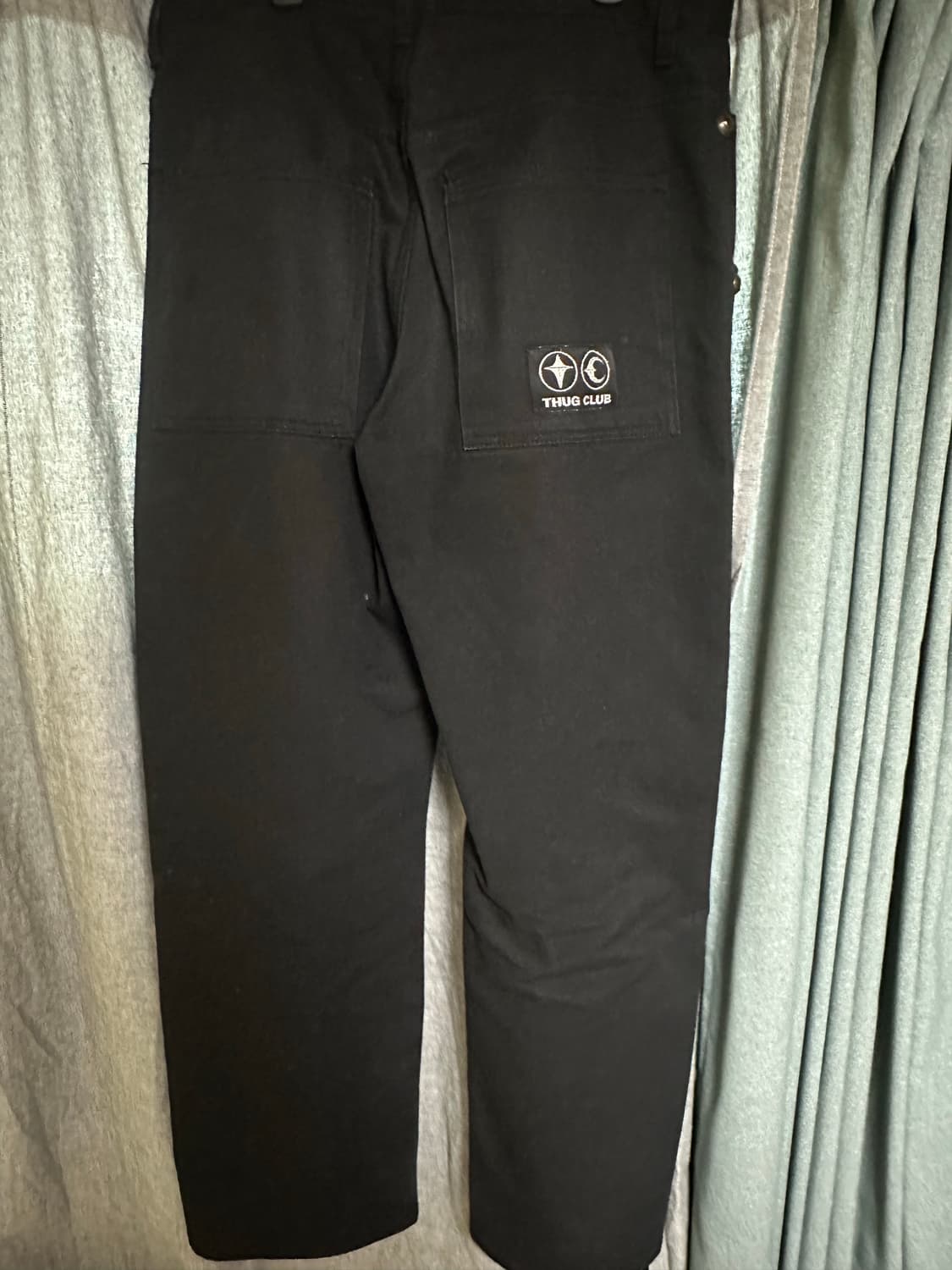 떠그클럽 팬츠 블랙 m 상품이미지3
