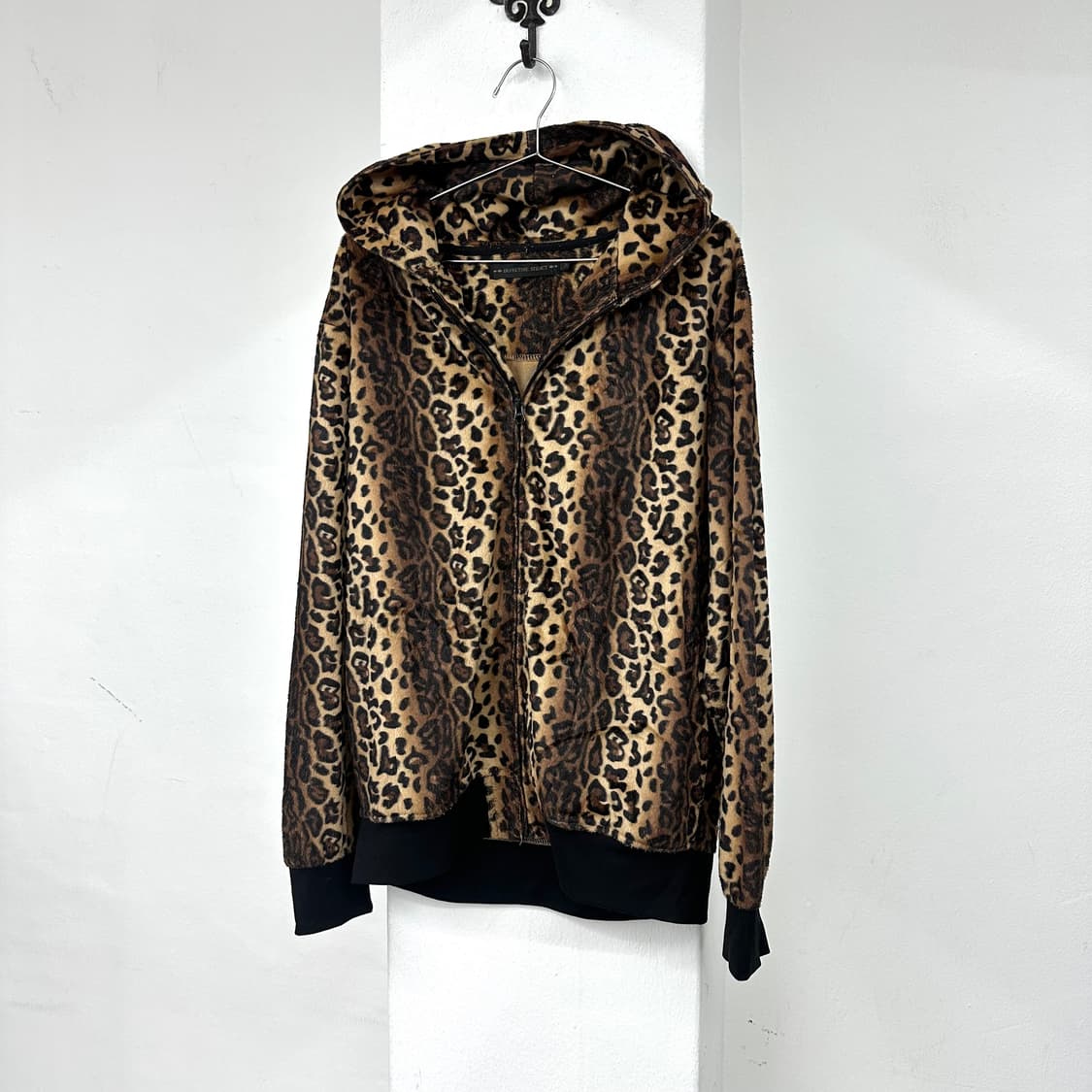 Leopard pattern hood zip 상품이미지4