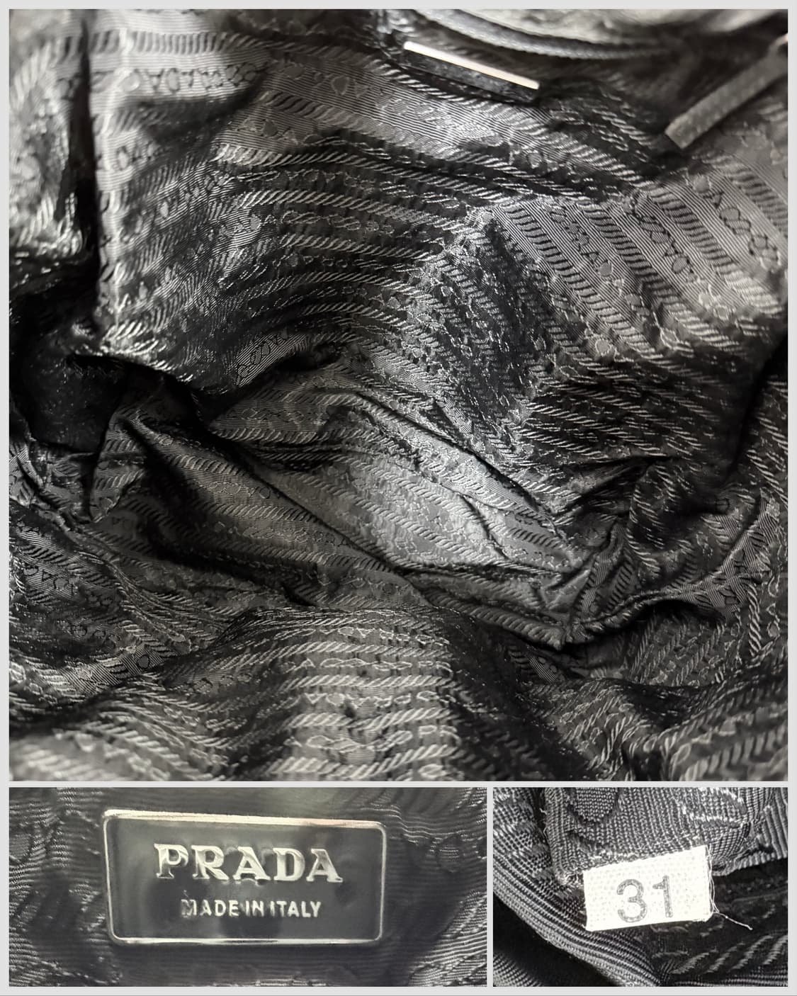 프라다 포코노 나일론 투 포켓 백팩 상품이미지9