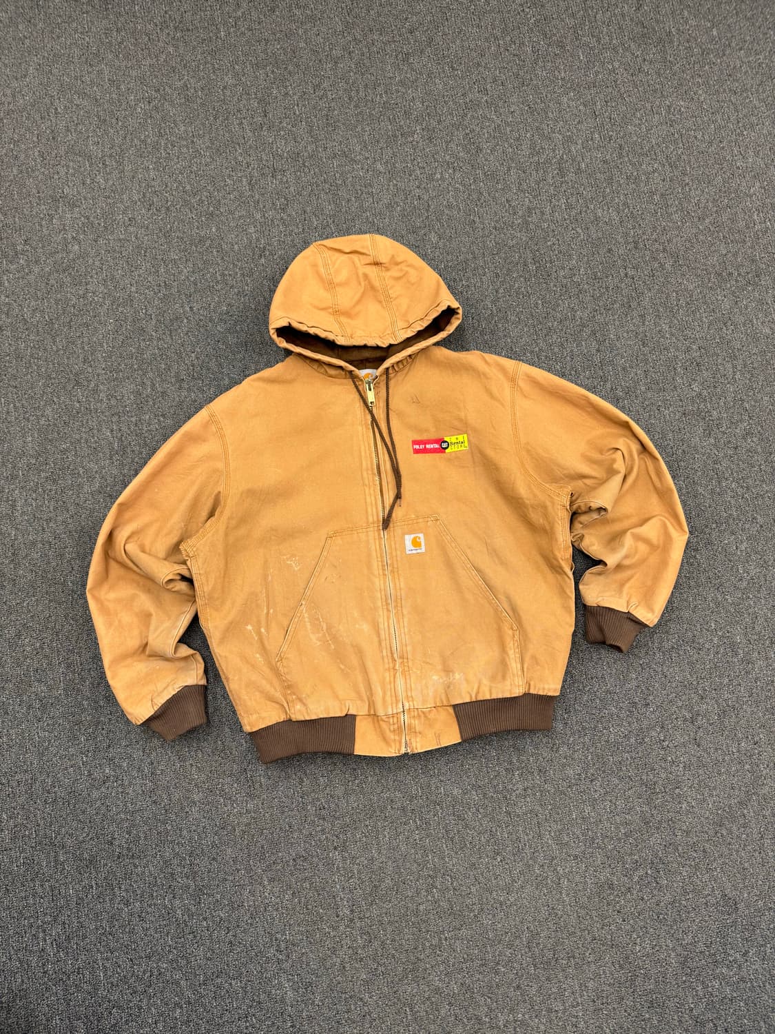 OS)칼하트 빈티지 패치 커스텀 엑티브 자켓 상품이미지2