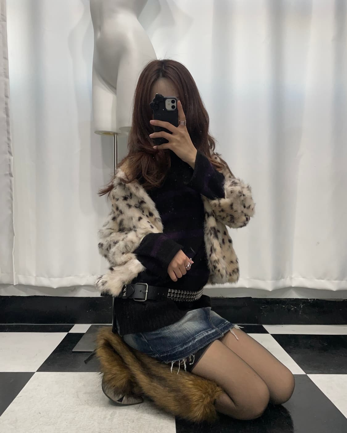 🎸레오파드 퍼 자켓🎸 상품이미지4