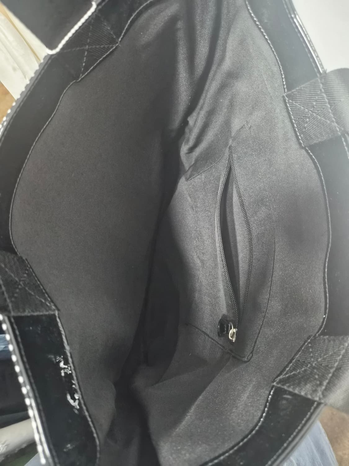 막스마라 블랙 도트 토트백 상품이미지3