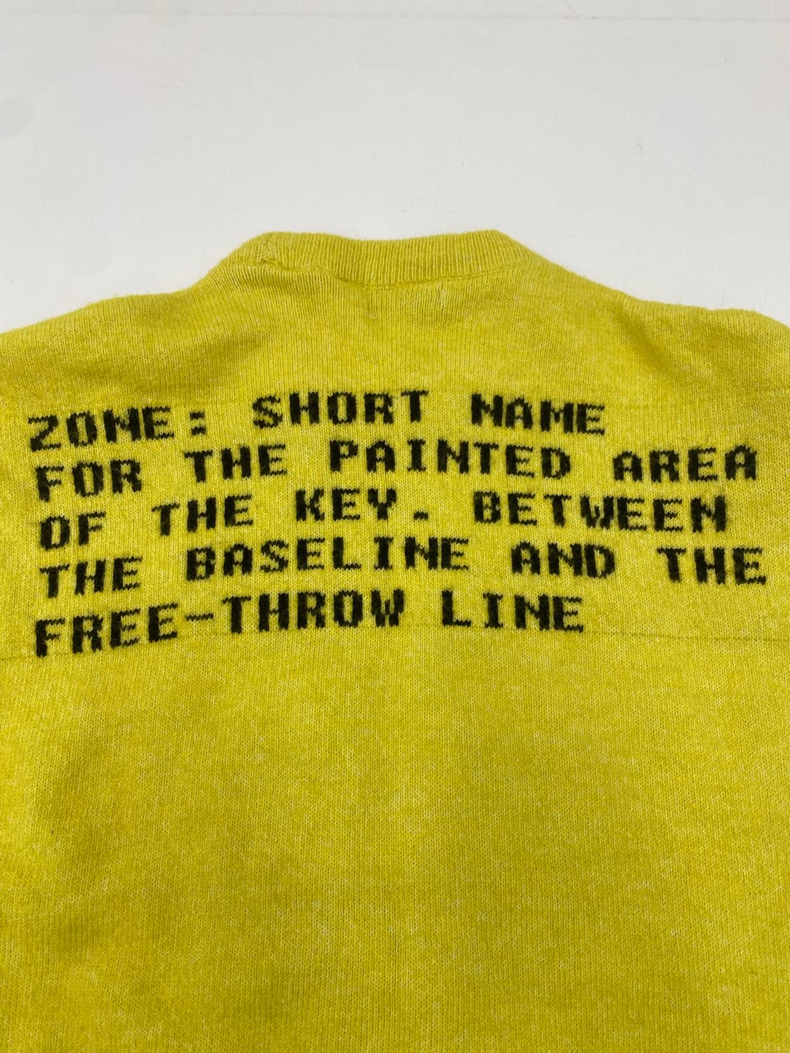 자라 옐로우 패턴 니트 (L) 상품이미지6