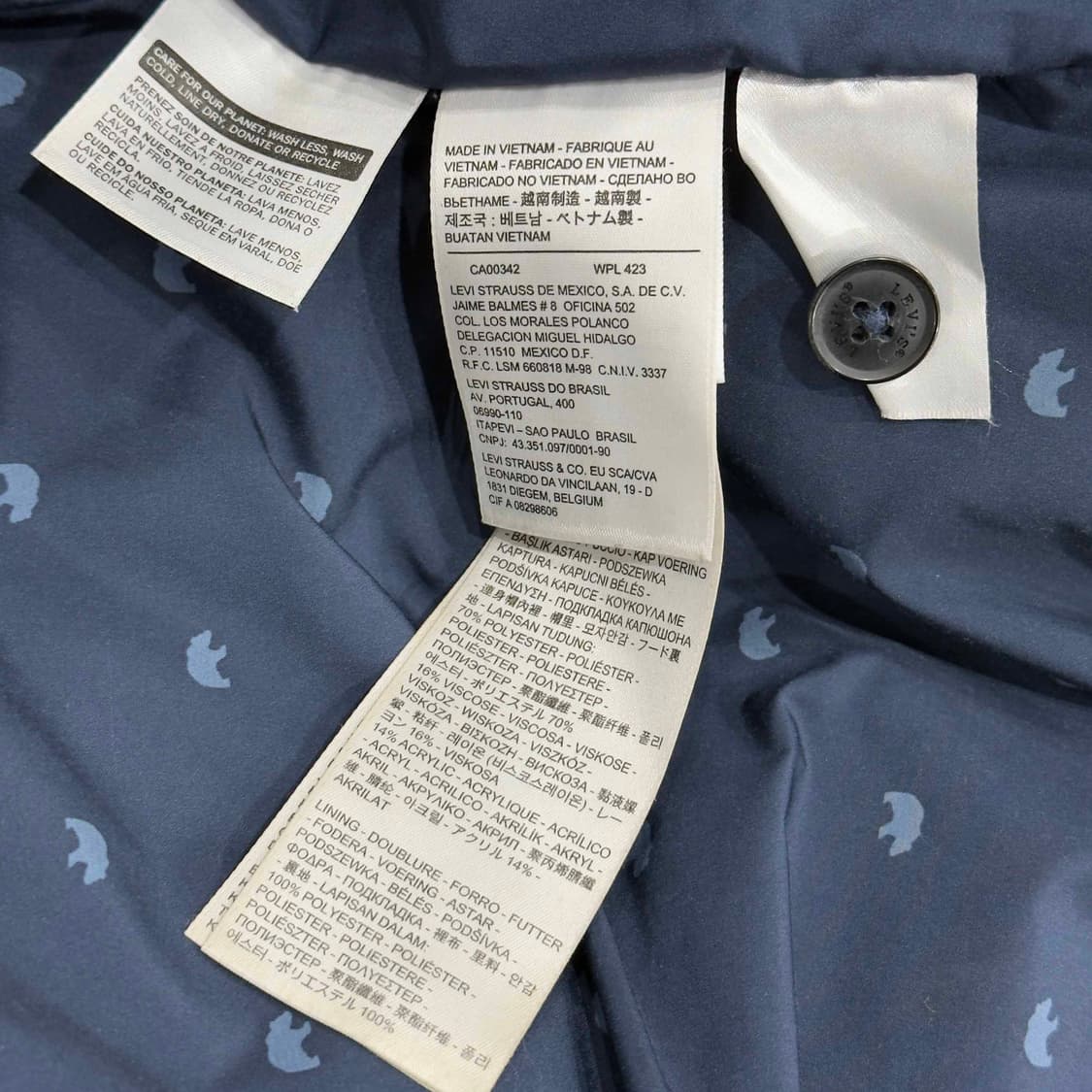 리바이스 데님 구스다운 베스트 조끼 상품이미지7