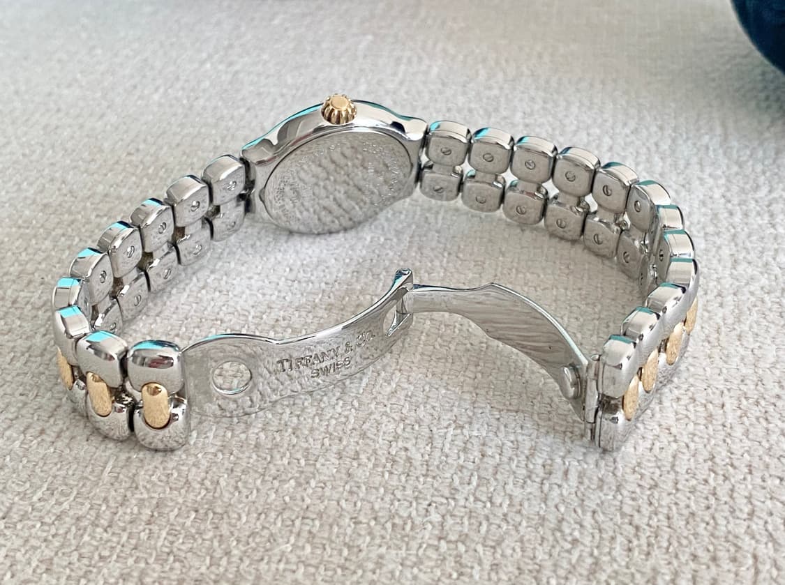 티파니 티솔로 24mm 여성용 스몰 18k 콤비 쿼츠 상품이미지8