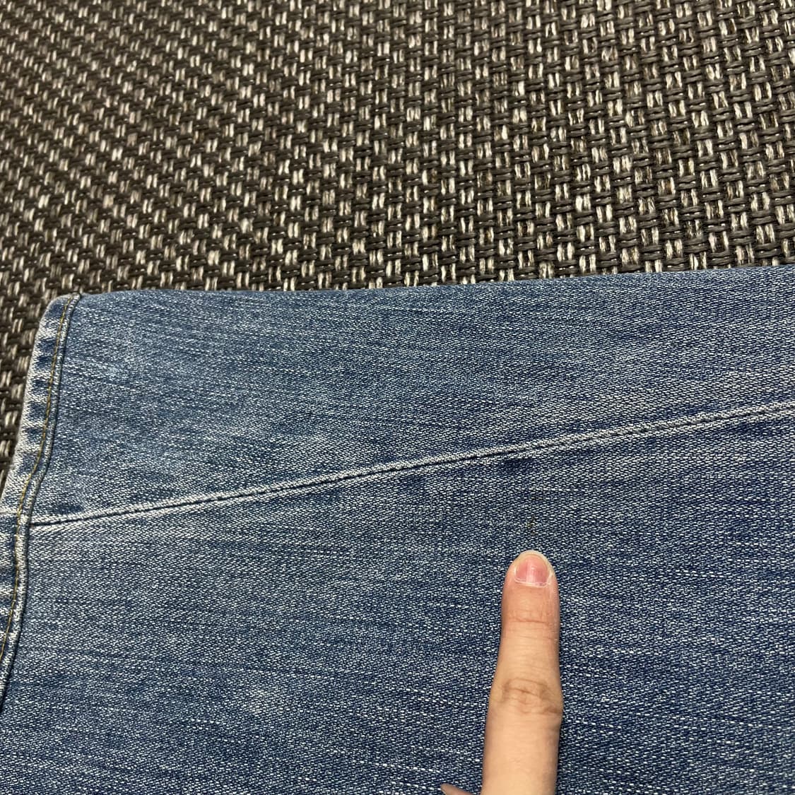  (28) 트루릴리젼 중청 워싱 데님 팬츠  상품이미지6