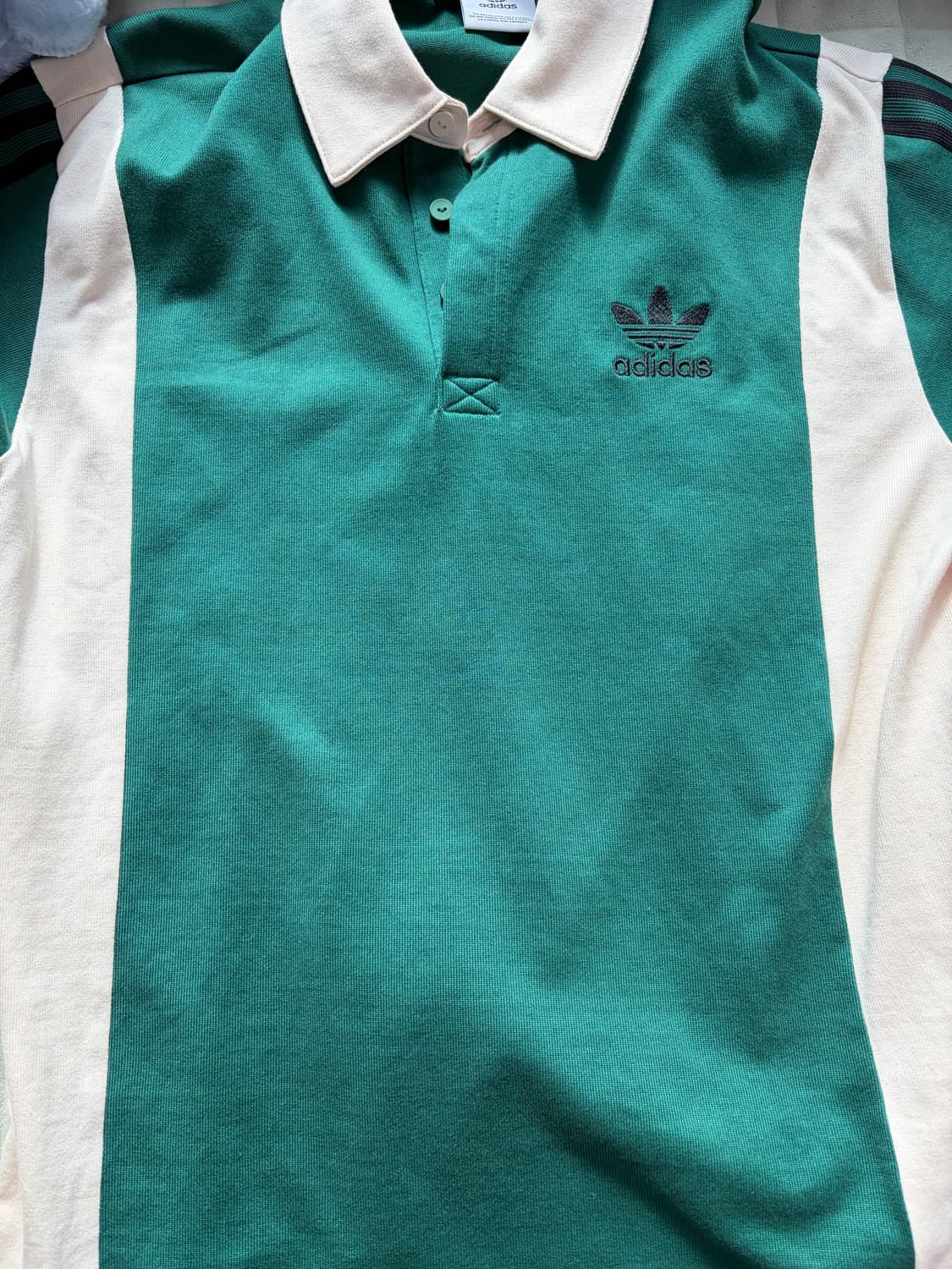 아디다스 PK 럭비 티셔츠 그린 S - M 상품이미지1