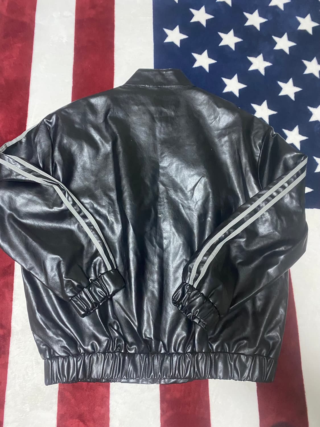 RAINSTORM 사이드라인 비건  봄버 자켓 상품이미지6