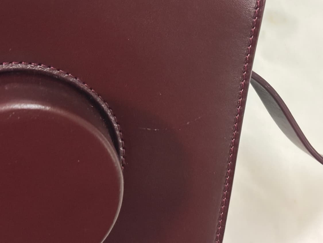 르메르 카메라맥 미디움 레드 와인 상품이미지5