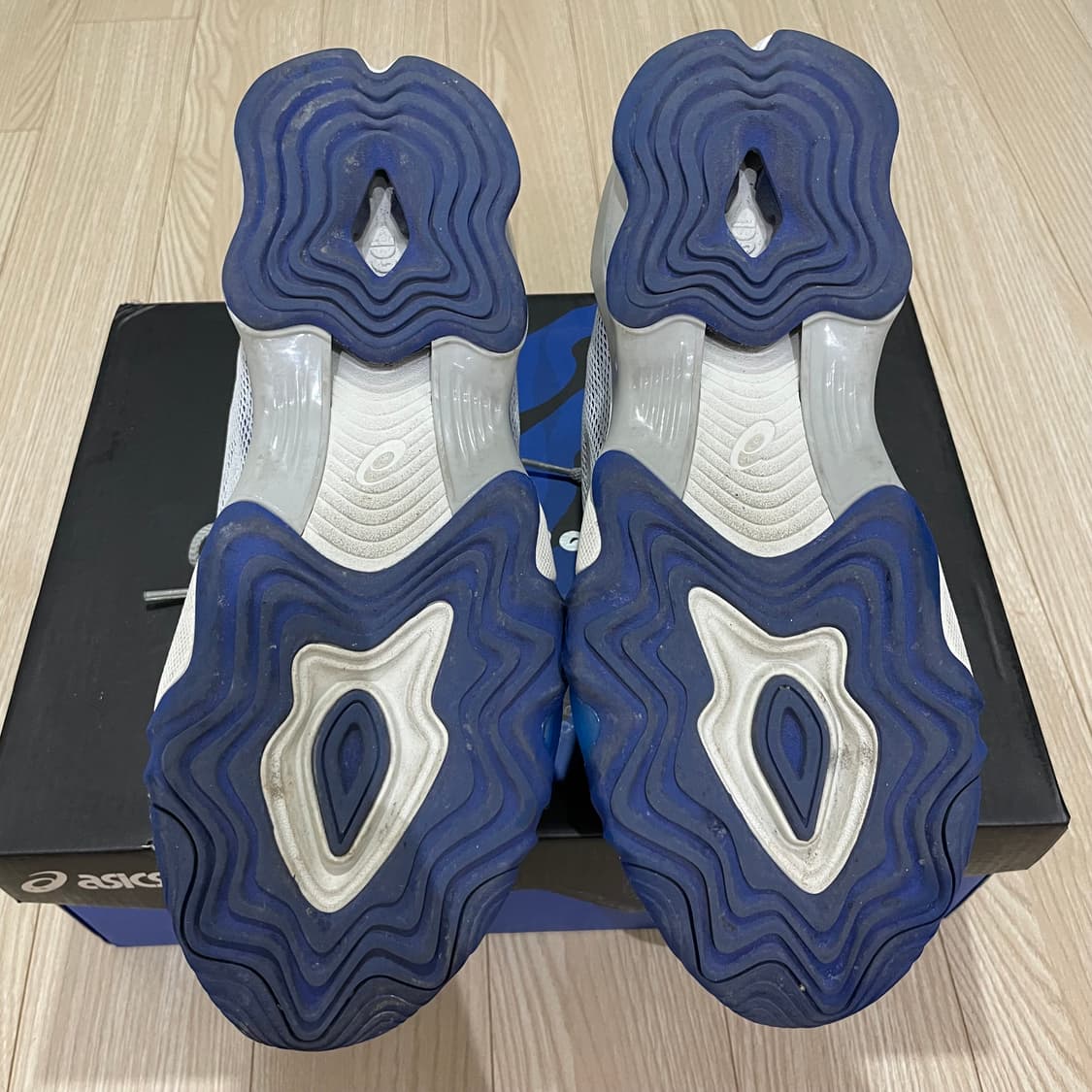 아식스 x 키코 코스타디노브 노발리스 젤 테레모아 화이트 아식스 블루  상품이미지7